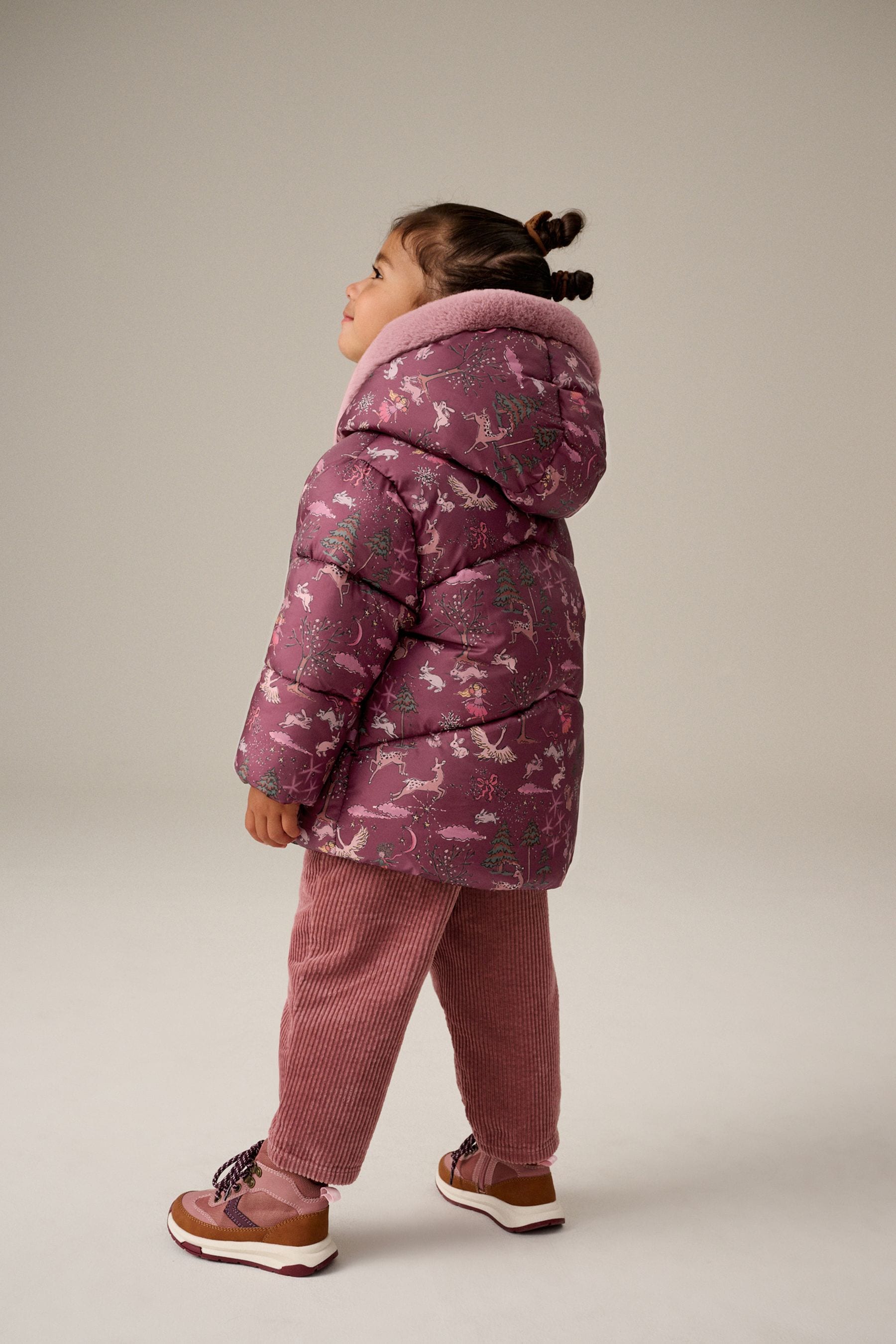 Berry Red Shower Resistant Coat (3mths-7yrs)