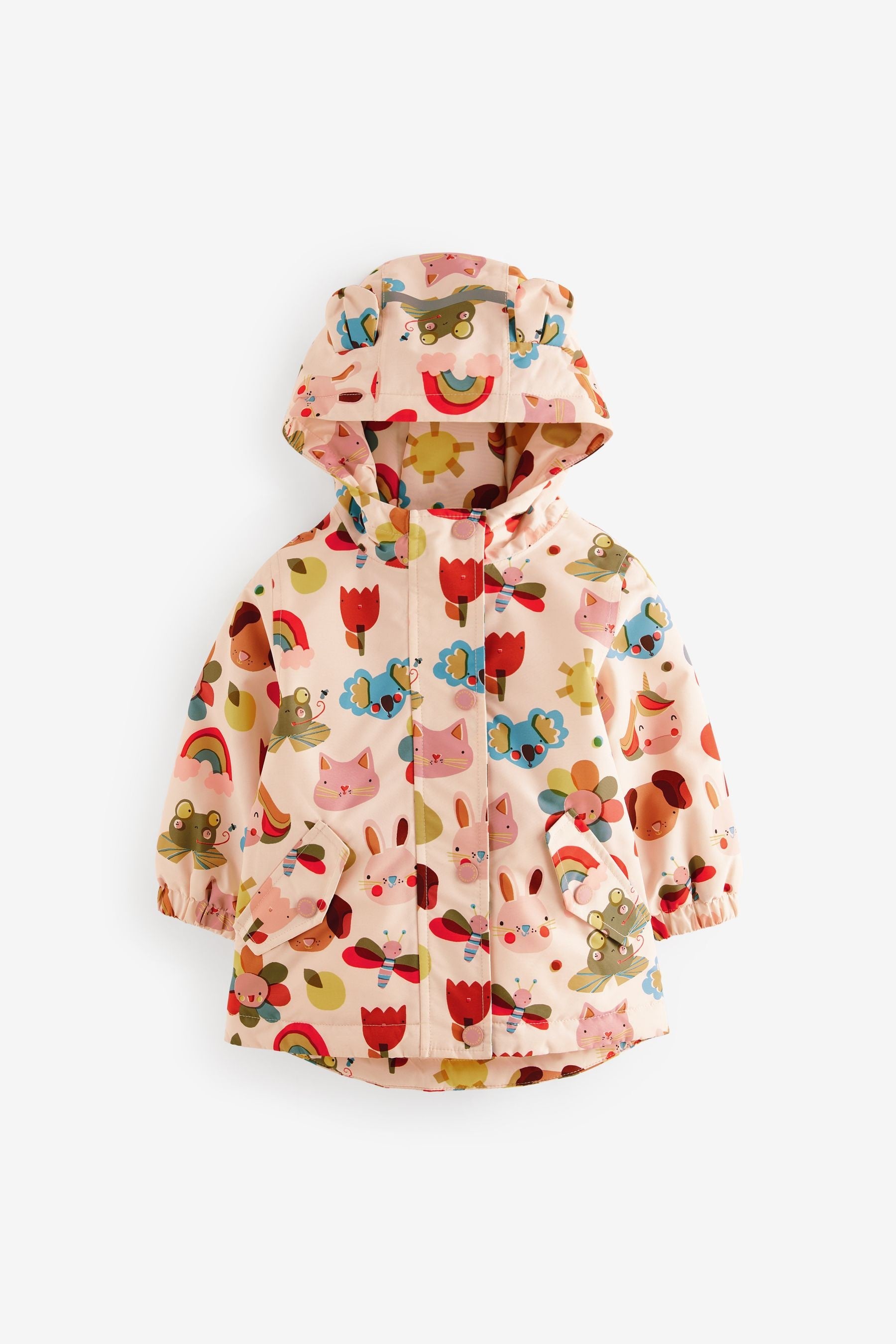 Multi Waterproof Colourblock Jacket (3mths-7yrs)