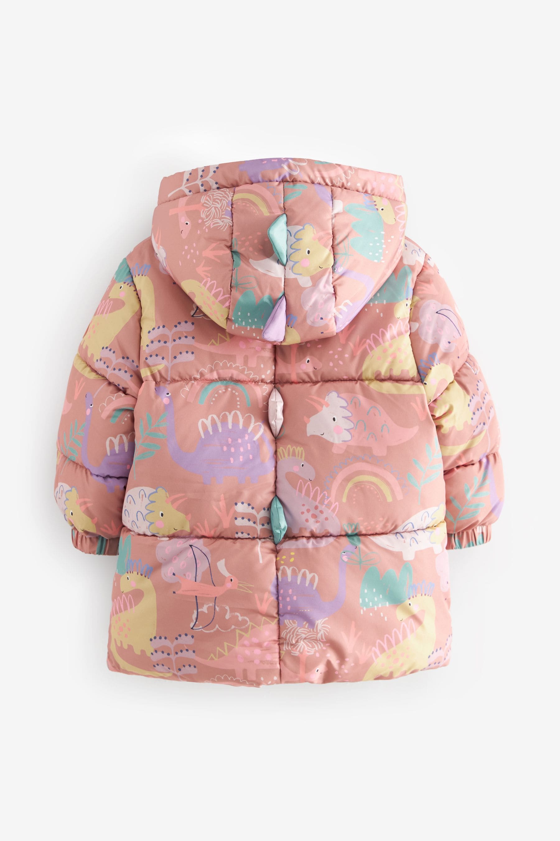 Pink Shower Resistant Padded Coat (3mths-7yrs)