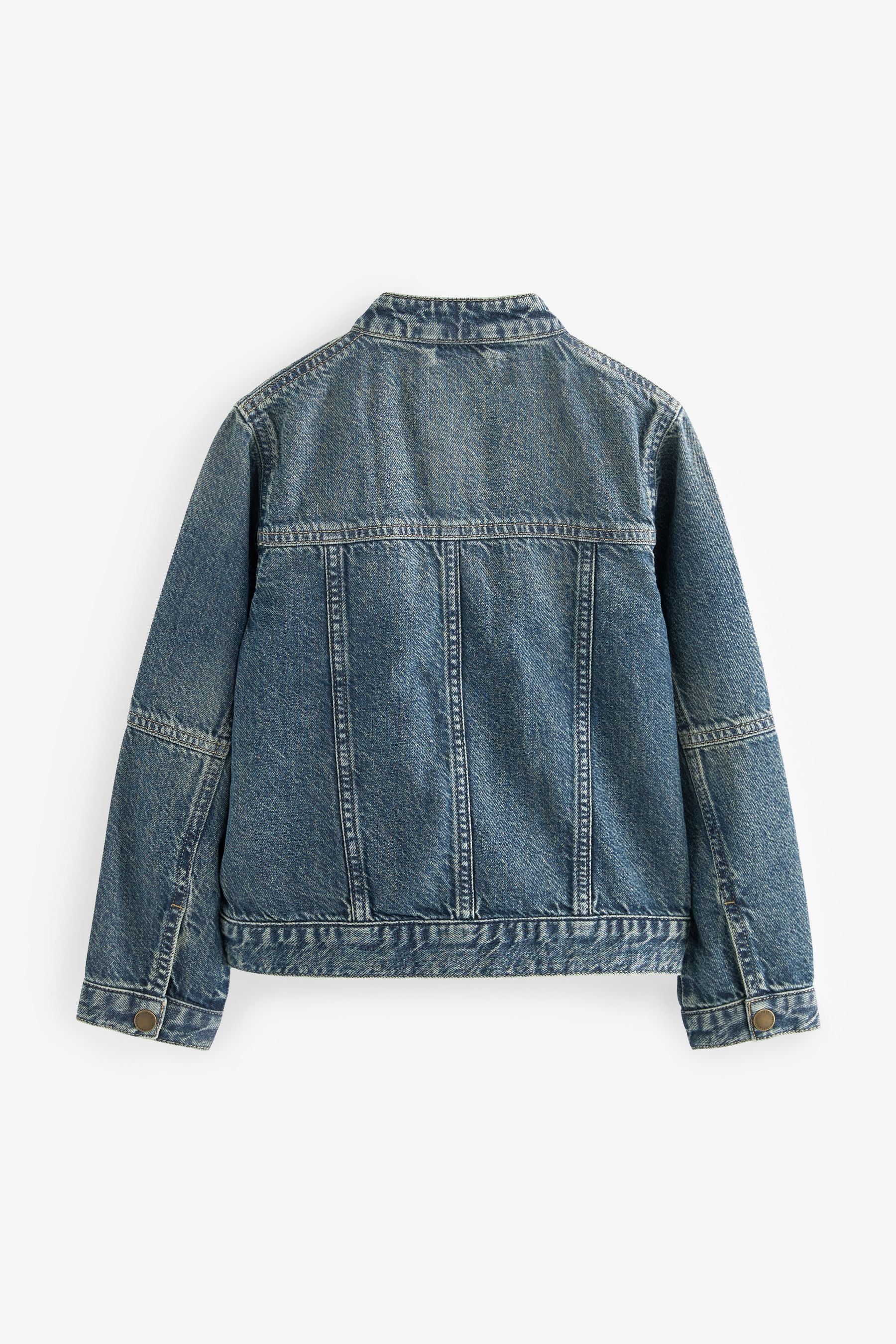 Blue Denim Motorcross 100% Cotton Jacket (3-16yrs)