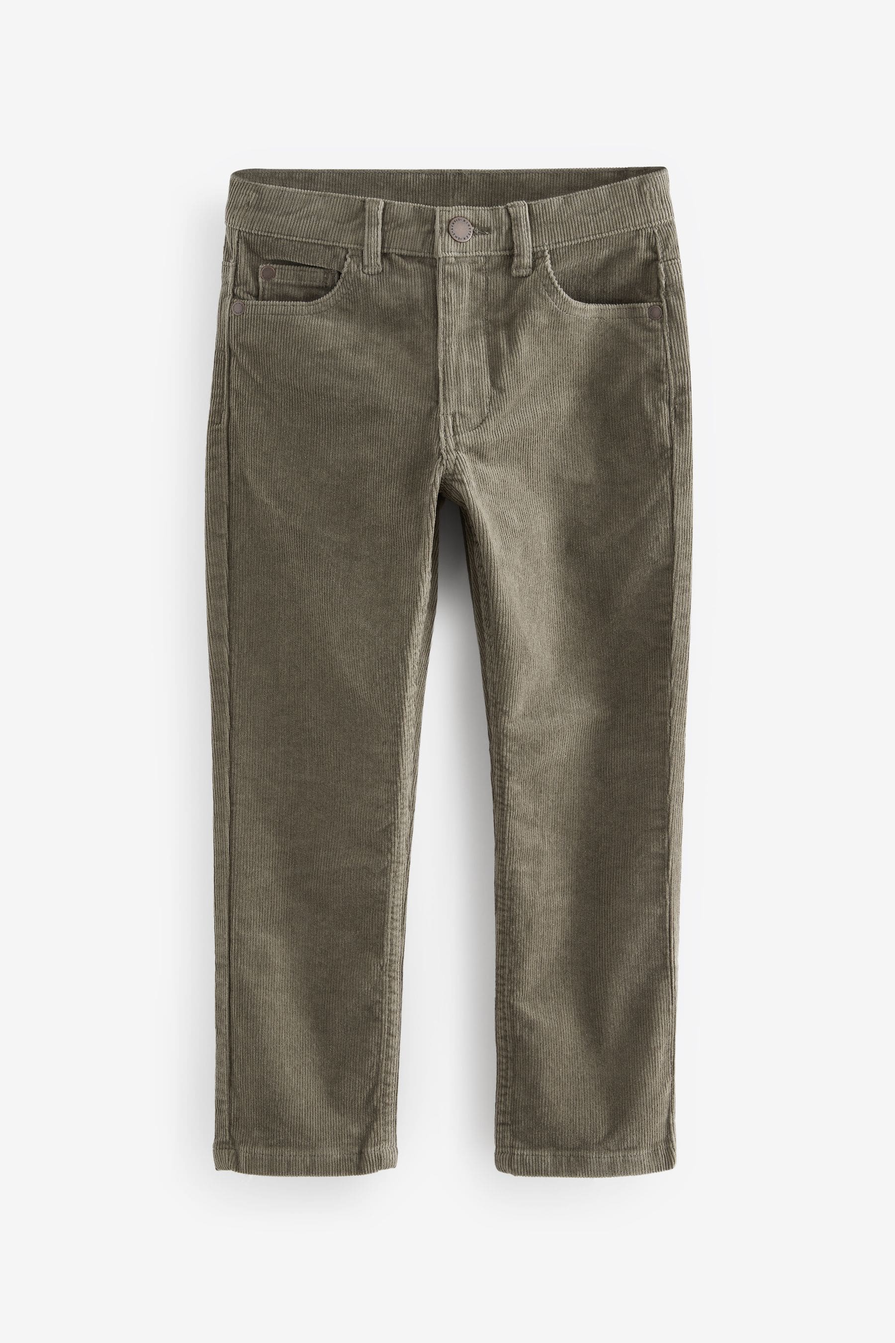 Sage Green Cord Trousers (3-16yrs)