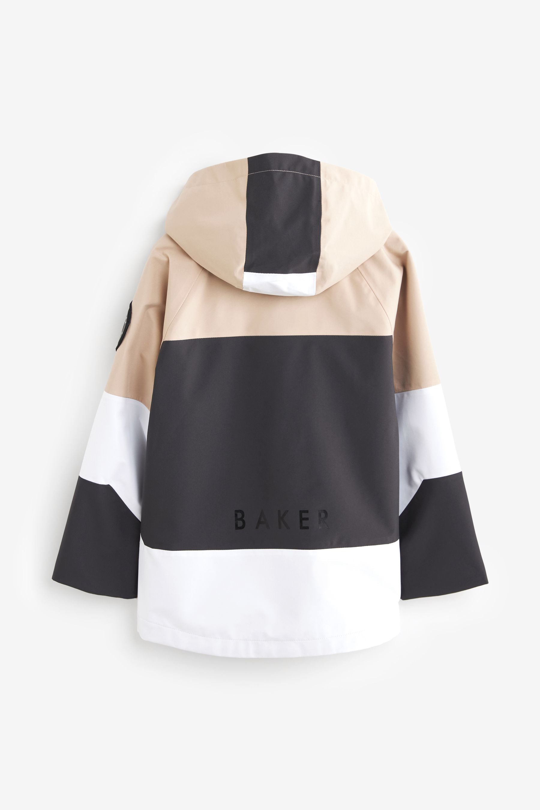 Baker by Ted Baker Shower Resistant Colourblock Rain Jacket