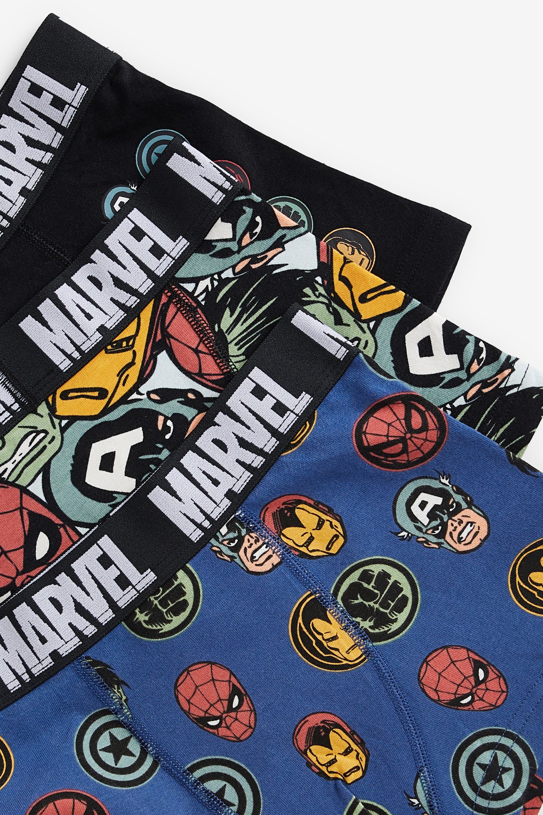 Marvel Dark License Trunks 3 Pack (1.5-14yrs)