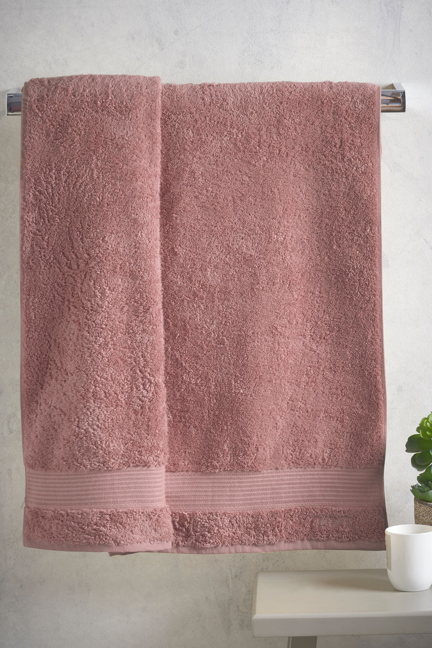 Pink Romantic Egyptian 100% Cotton Towels