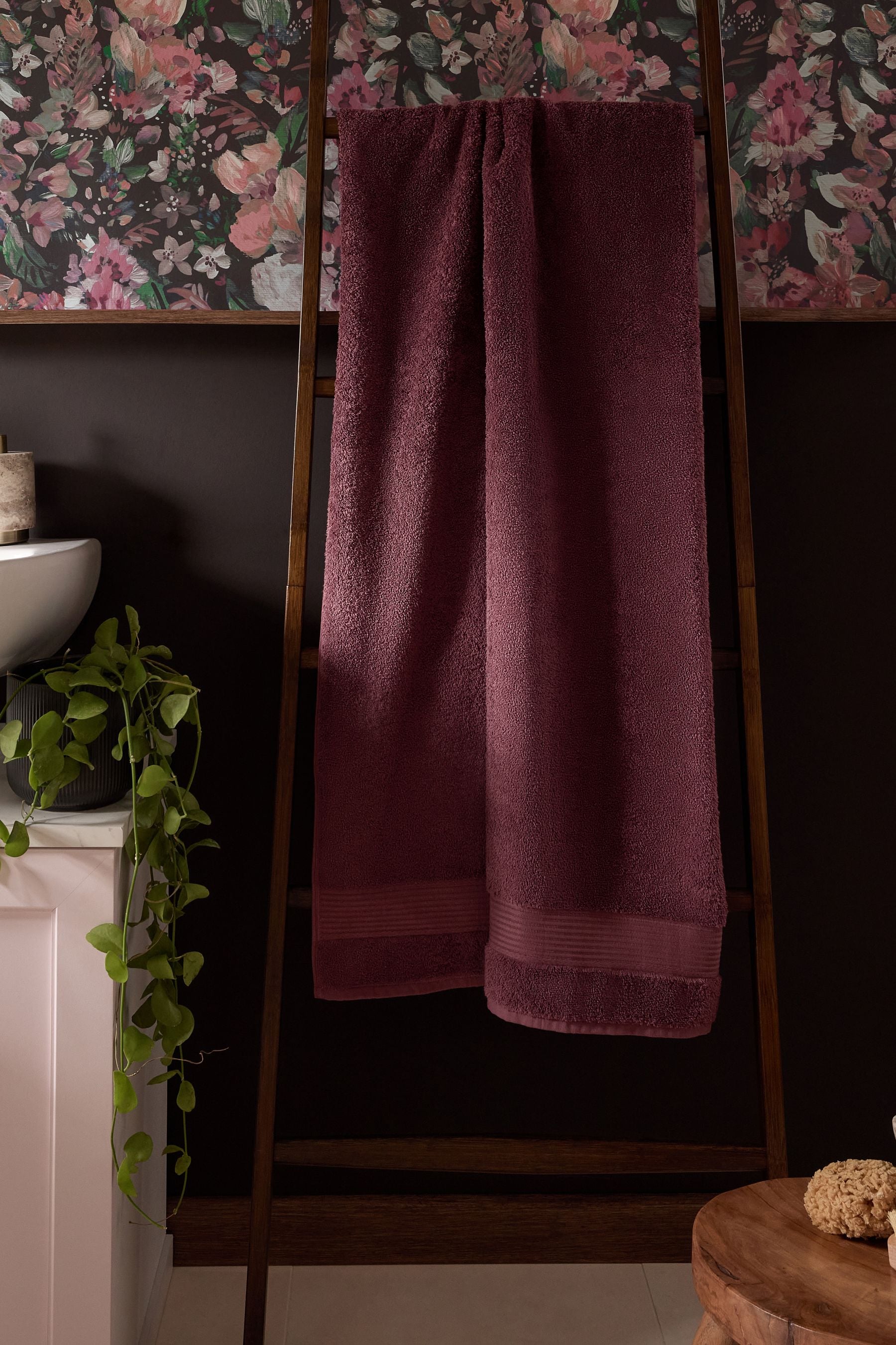 Burgundy Towel