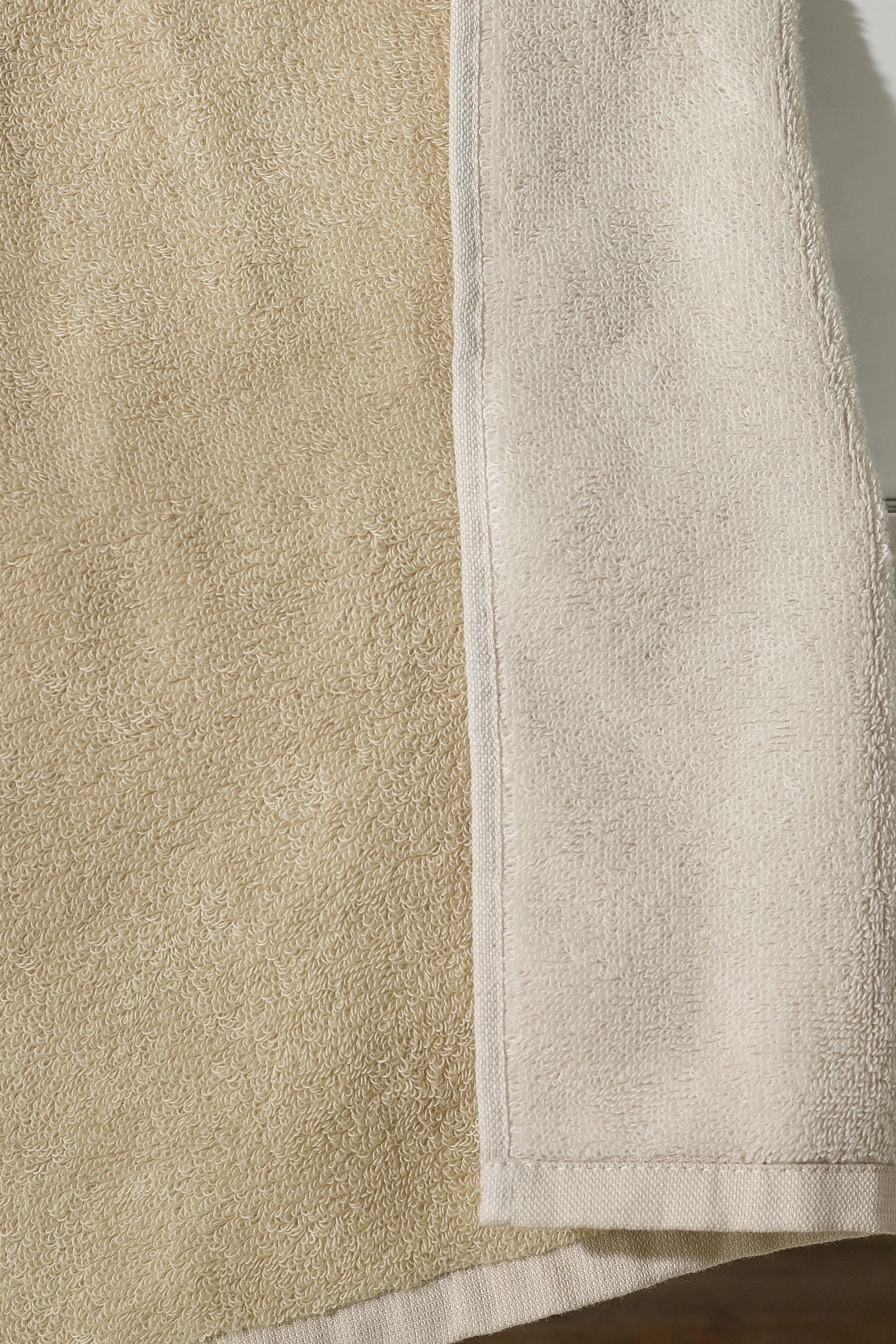 Natural Mink Reversible 100% Cotton Towel