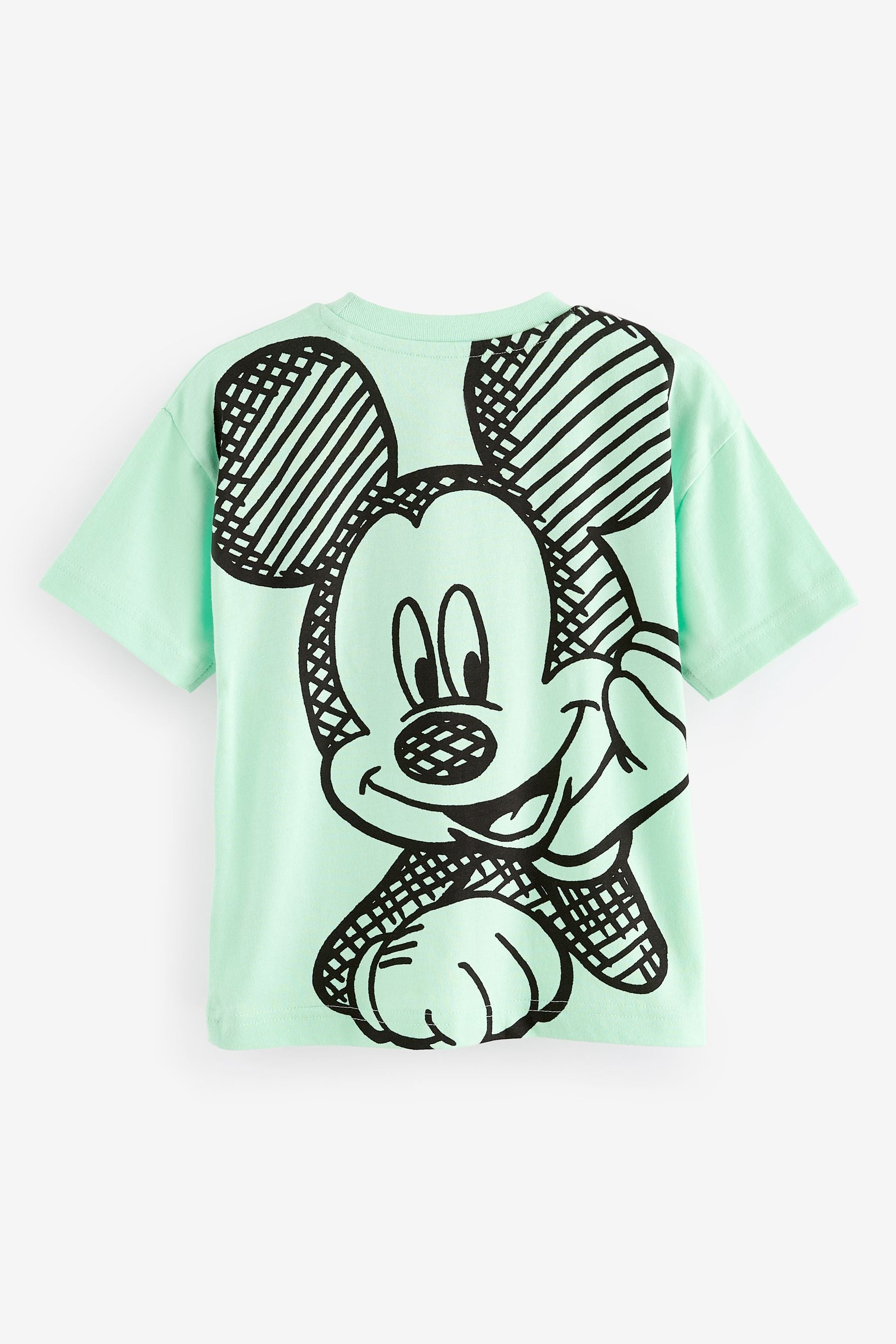 Green 100% Cotton Mickey Mouse T-Shirt (3mths-8yrs)