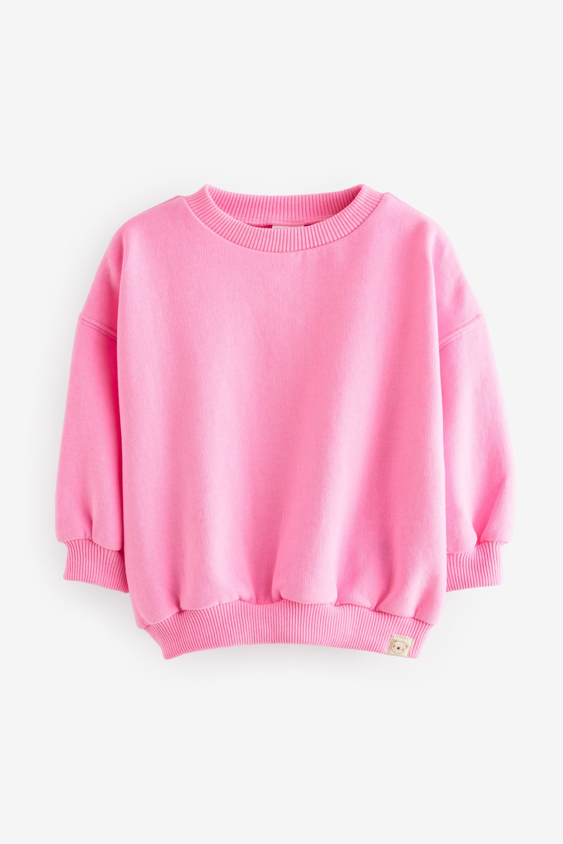 Fluro Pink Sweatshirt (3mths-7yrs)