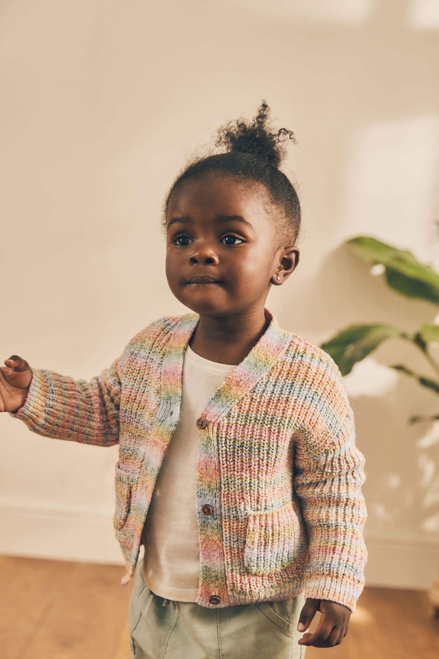 Rainbow V-Neck Cardigan (3mths-7yrs)