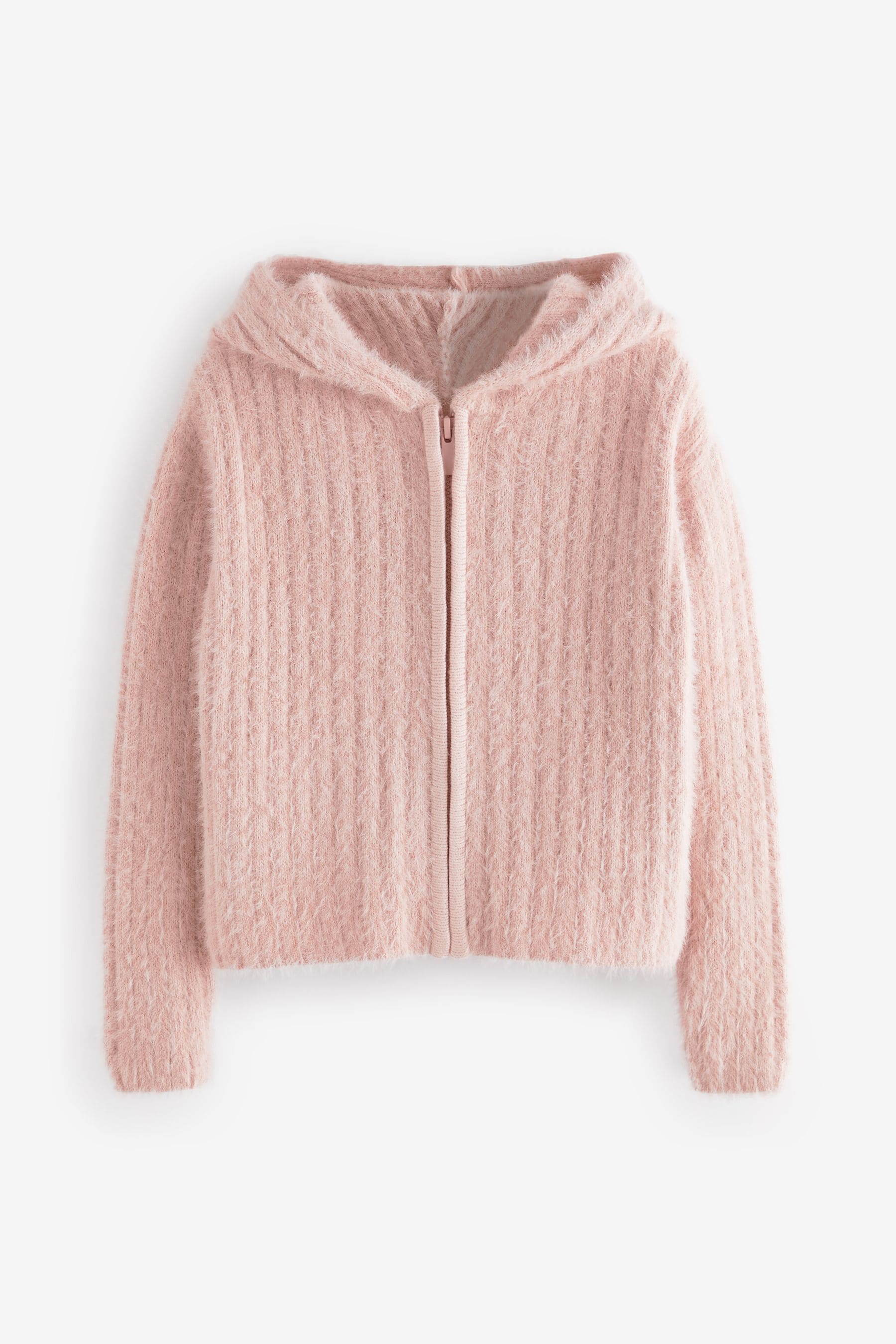 Pink Fluffy Hoodie (3-16yrs)