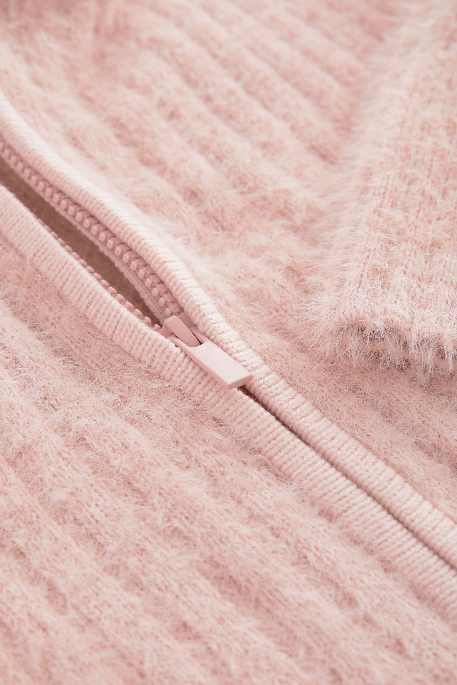 Pink Fluffy Hoodie (3-16yrs)