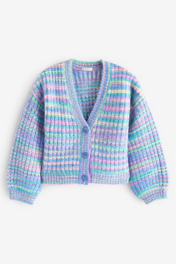 Rainbow Boxy Cardigan (3-16yrs)