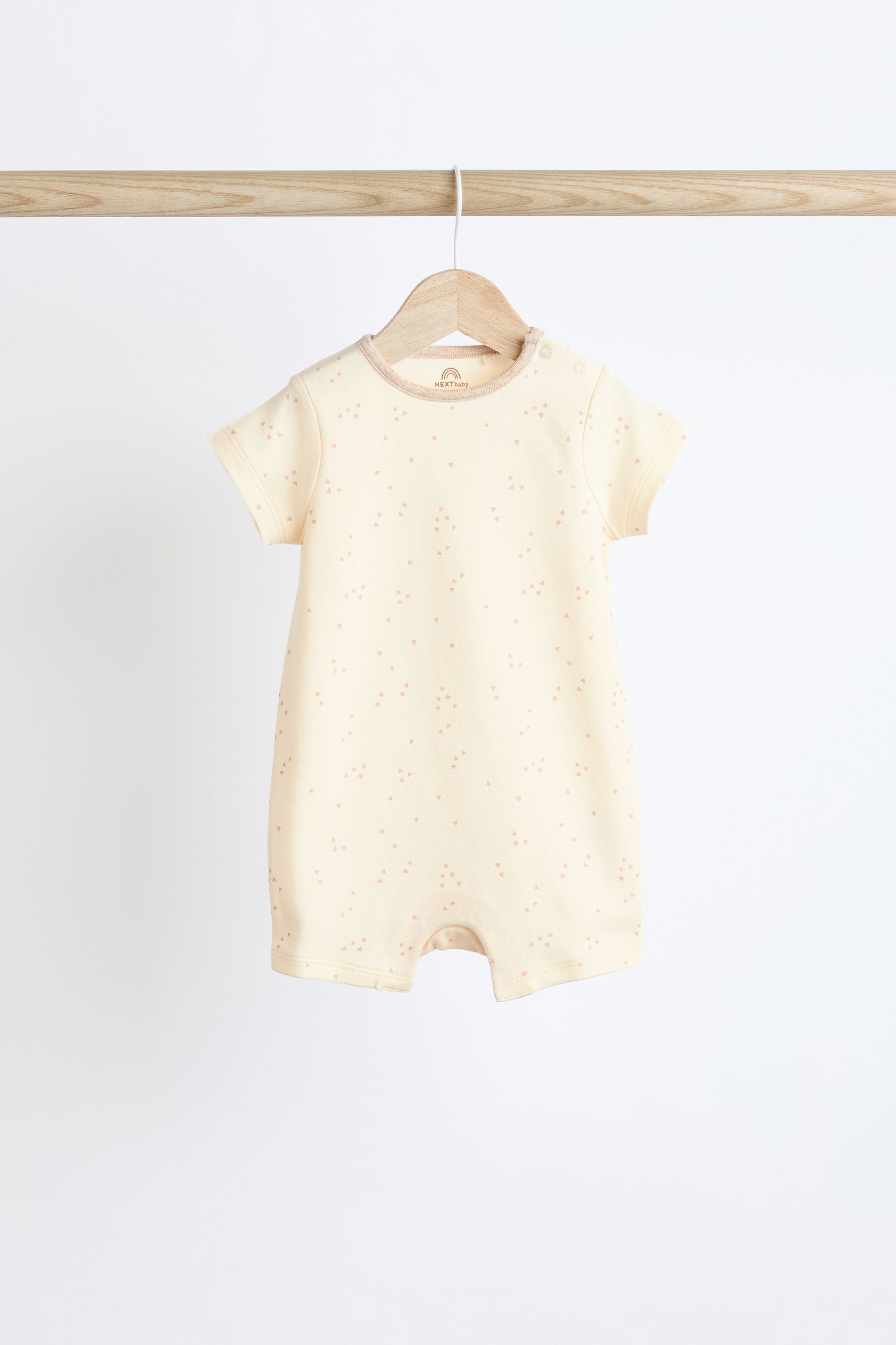 Neutral Bear Baby Rompers 3 Pack (0mths-3yrs)