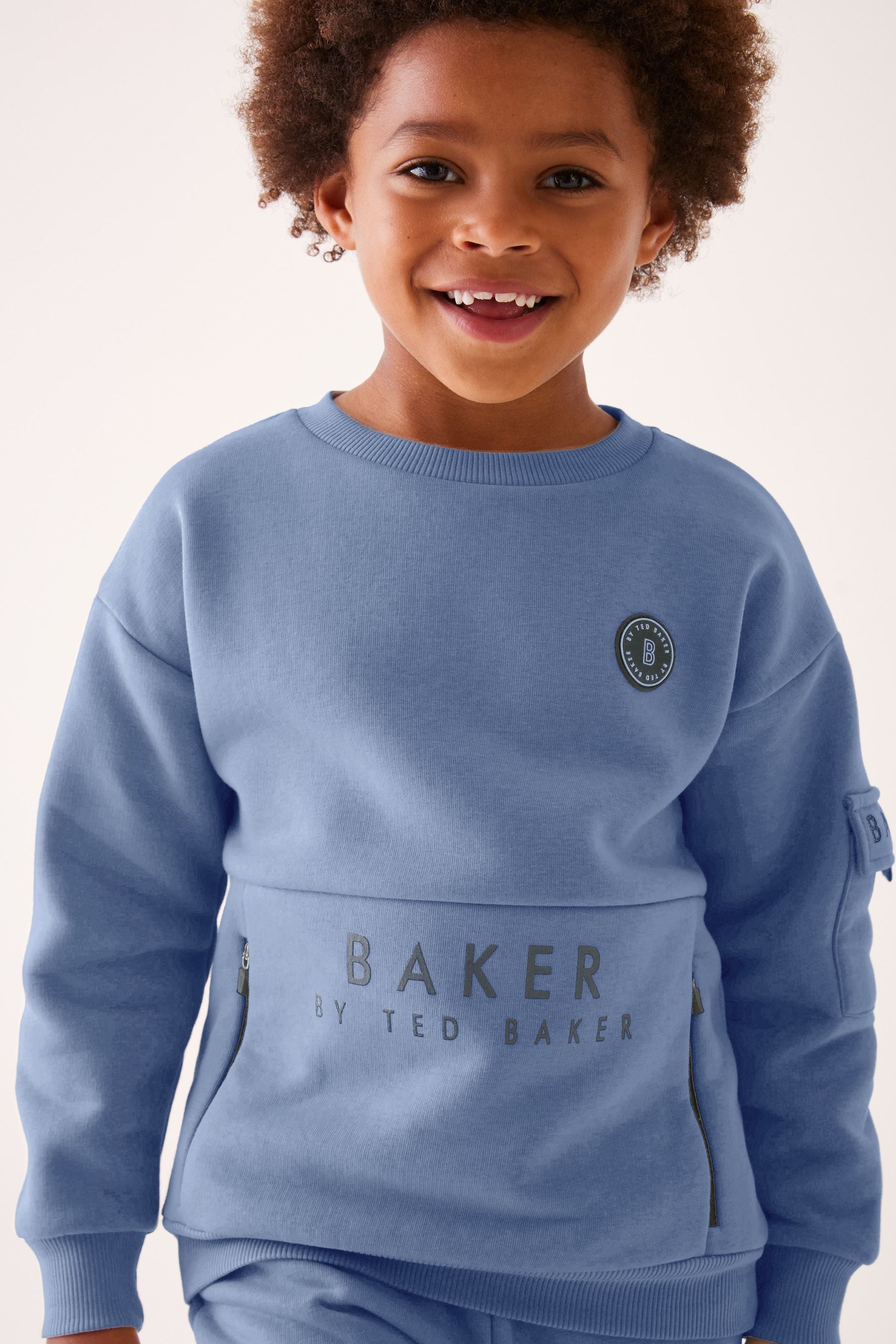 Baker by Ted Baker Sweatshirt and Cargo Joggers Set