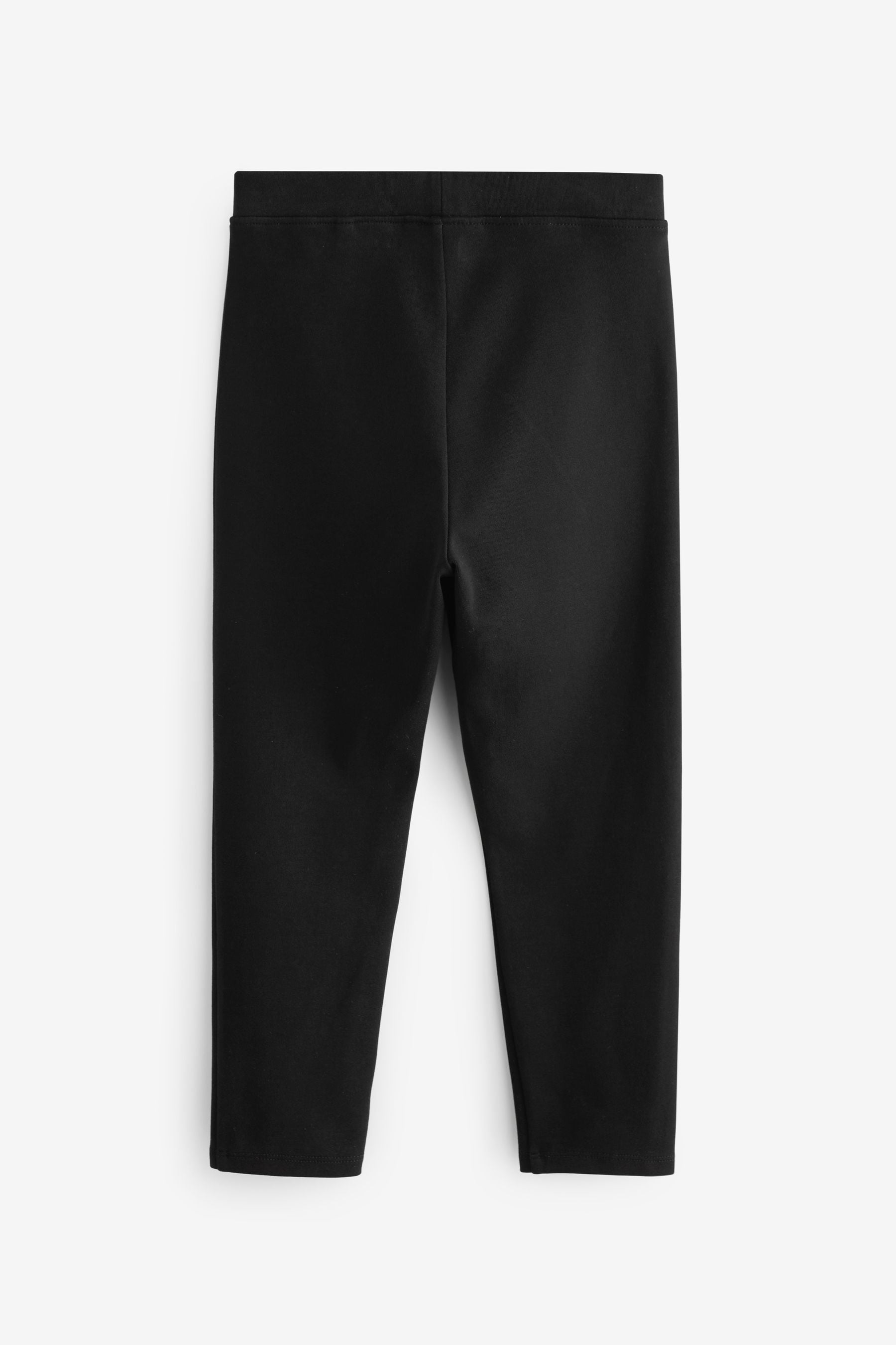 Black Cotton Rich Jersey Stretch Pull-On School Trousers (3-16yrs)