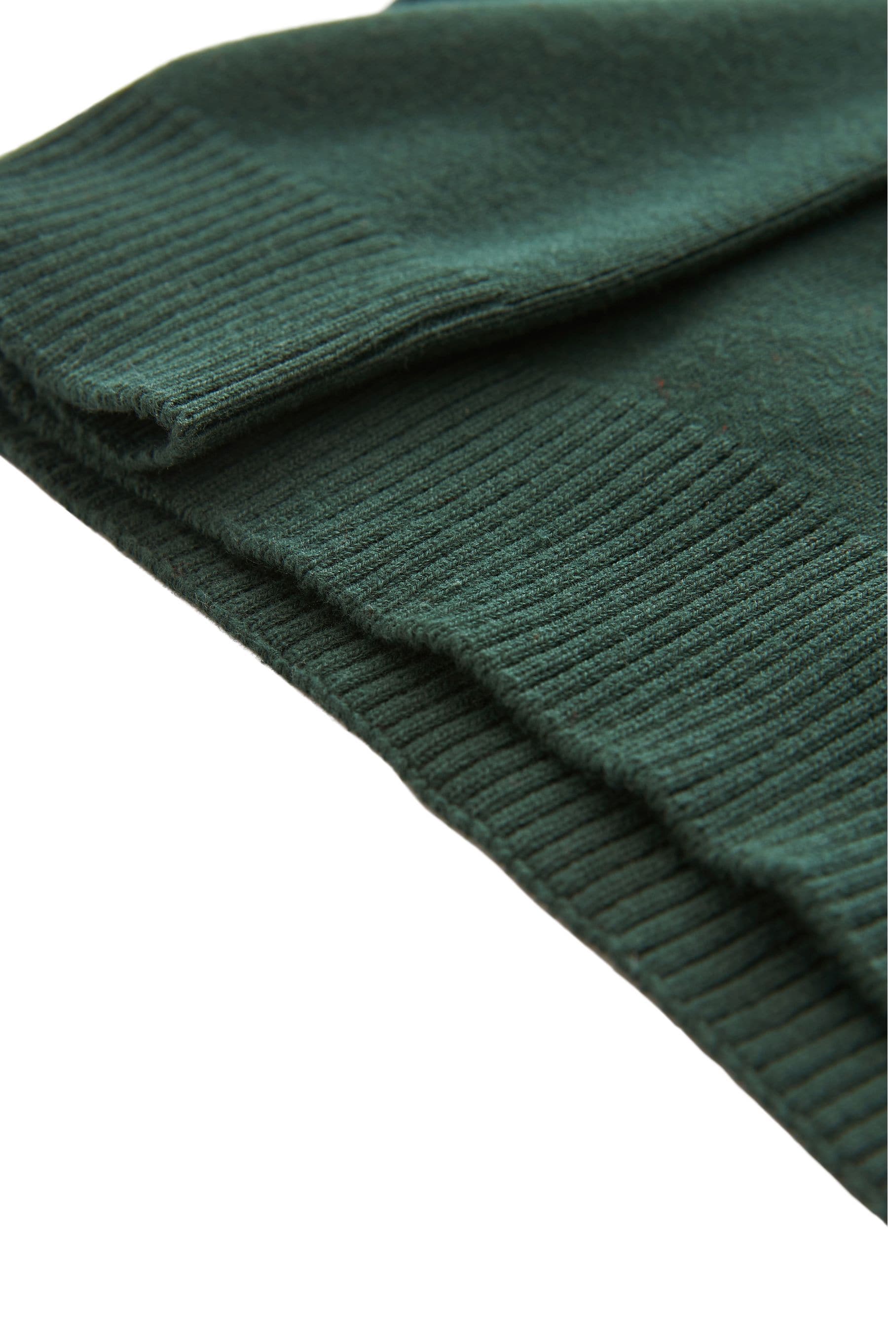 Green Knitted V-Neck School Jumper (3-16yrs)