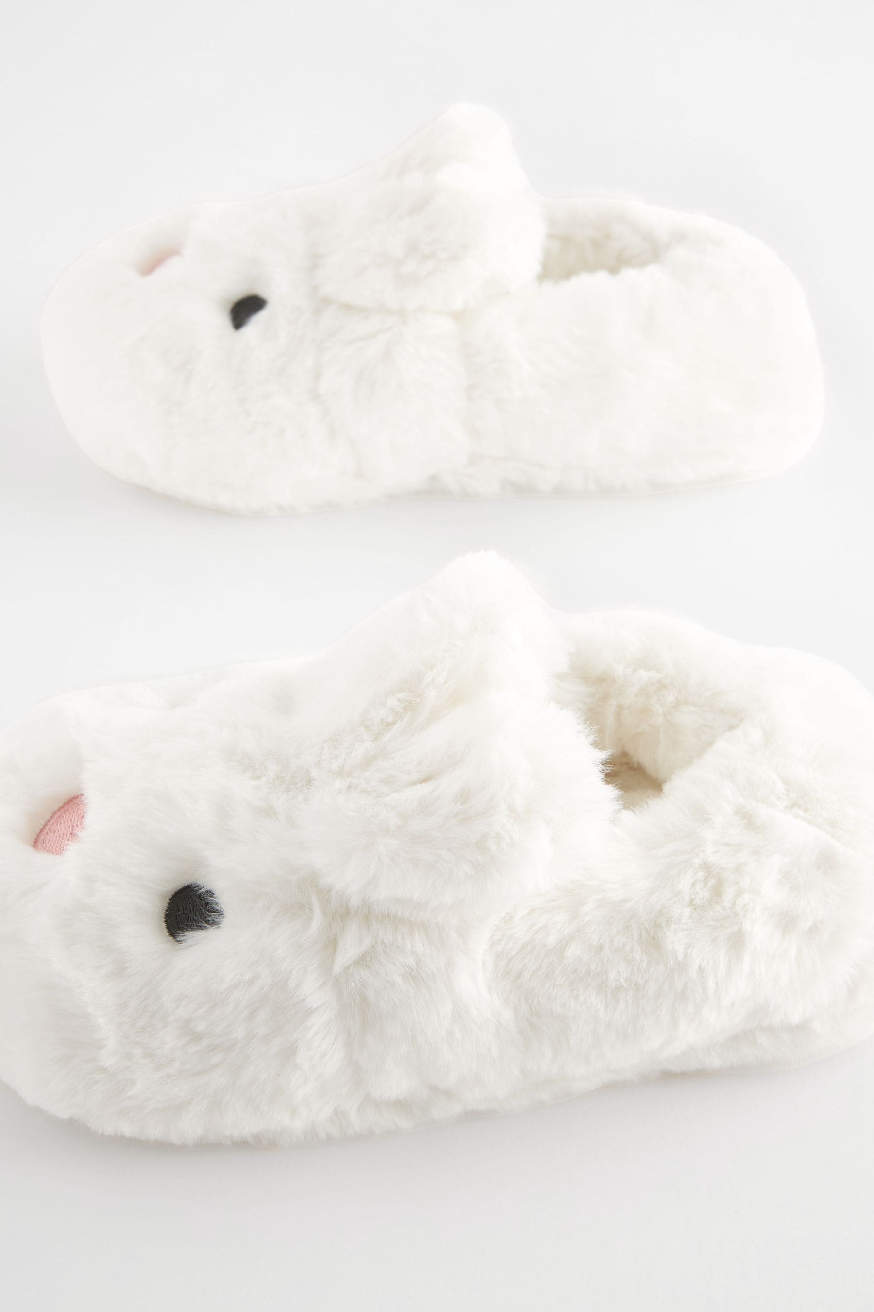 White Bunny Rabbit Slippers