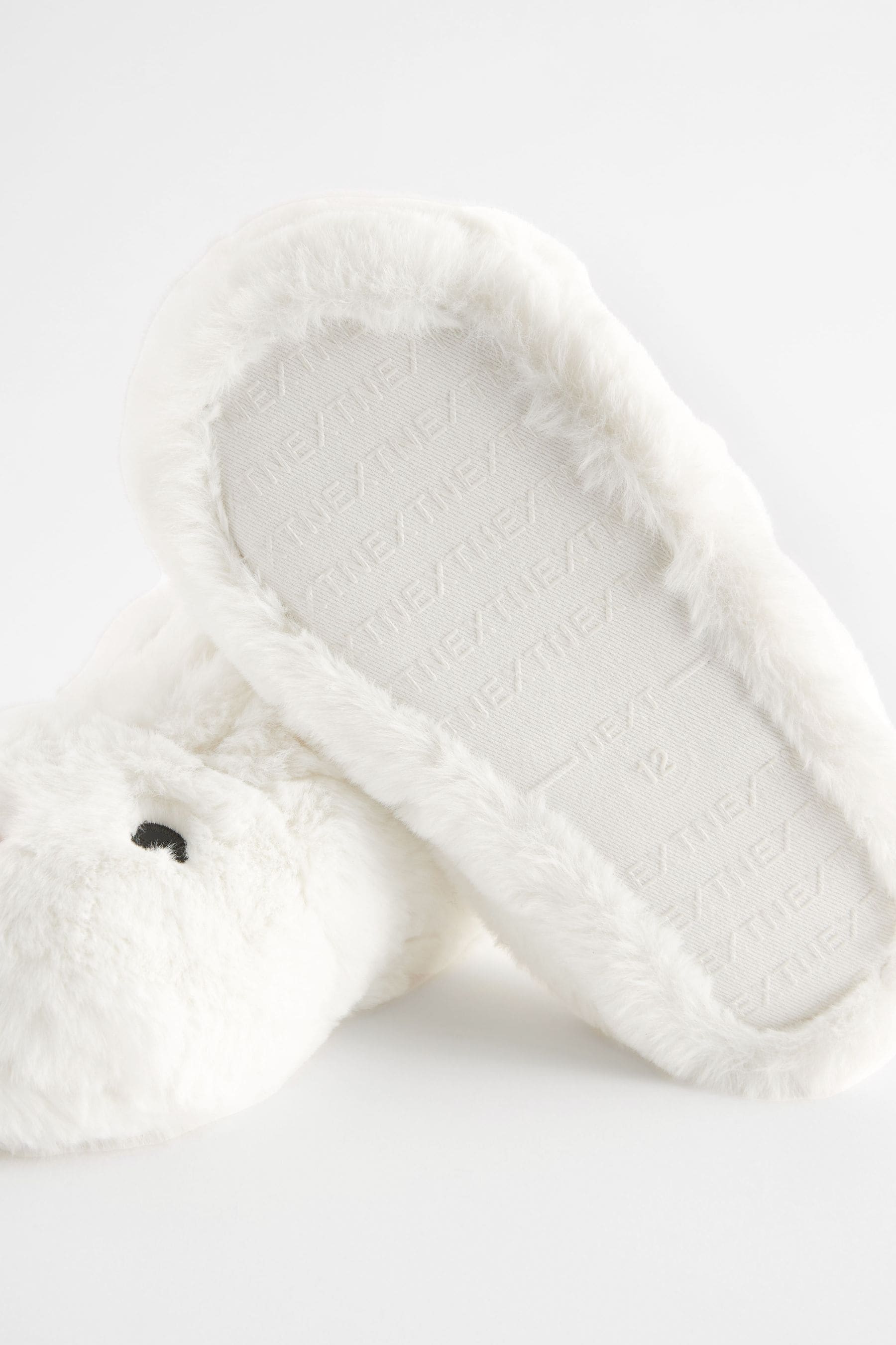 White Bunny Rabbit Slippers