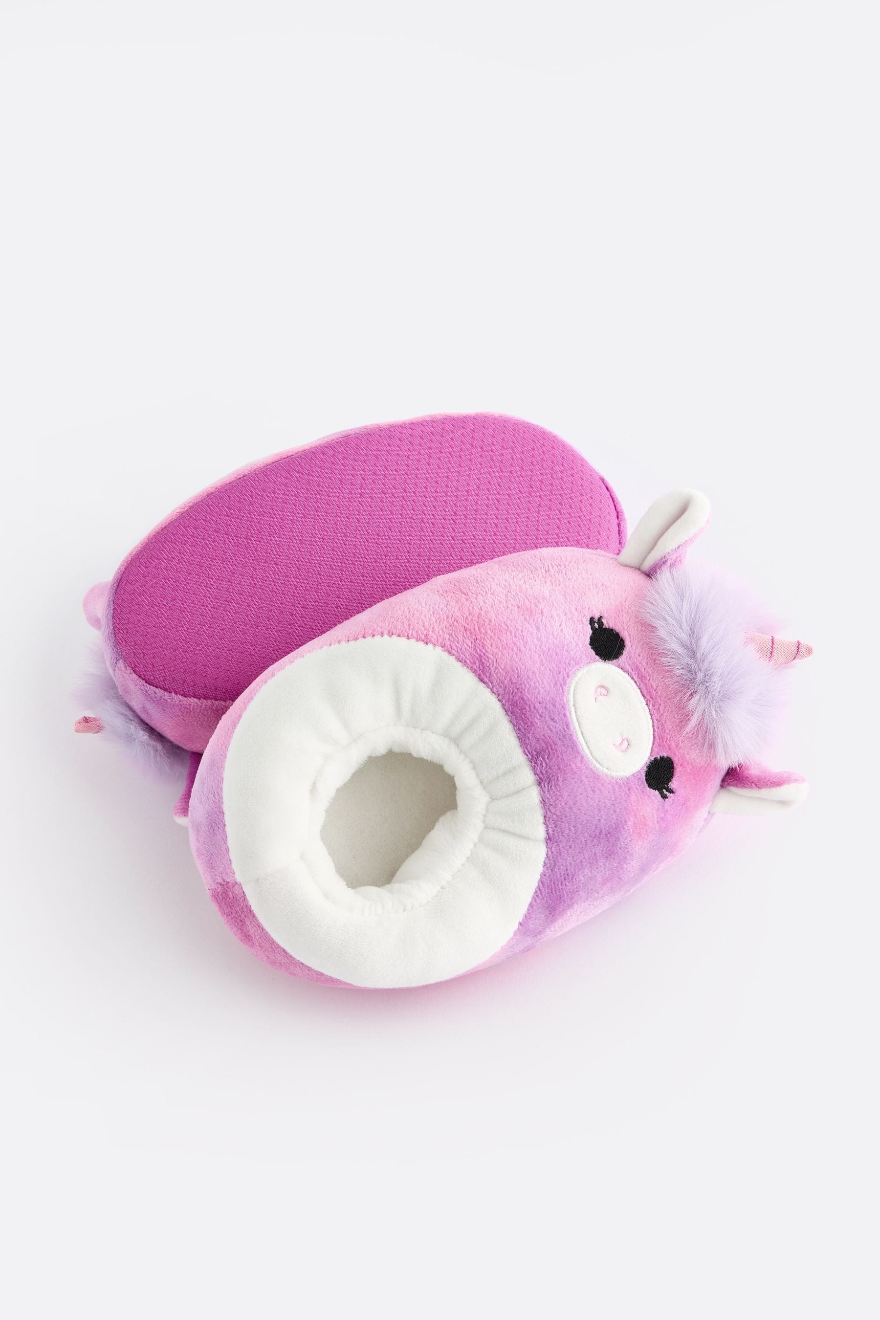 Purple Squishmallows Plush Slippers