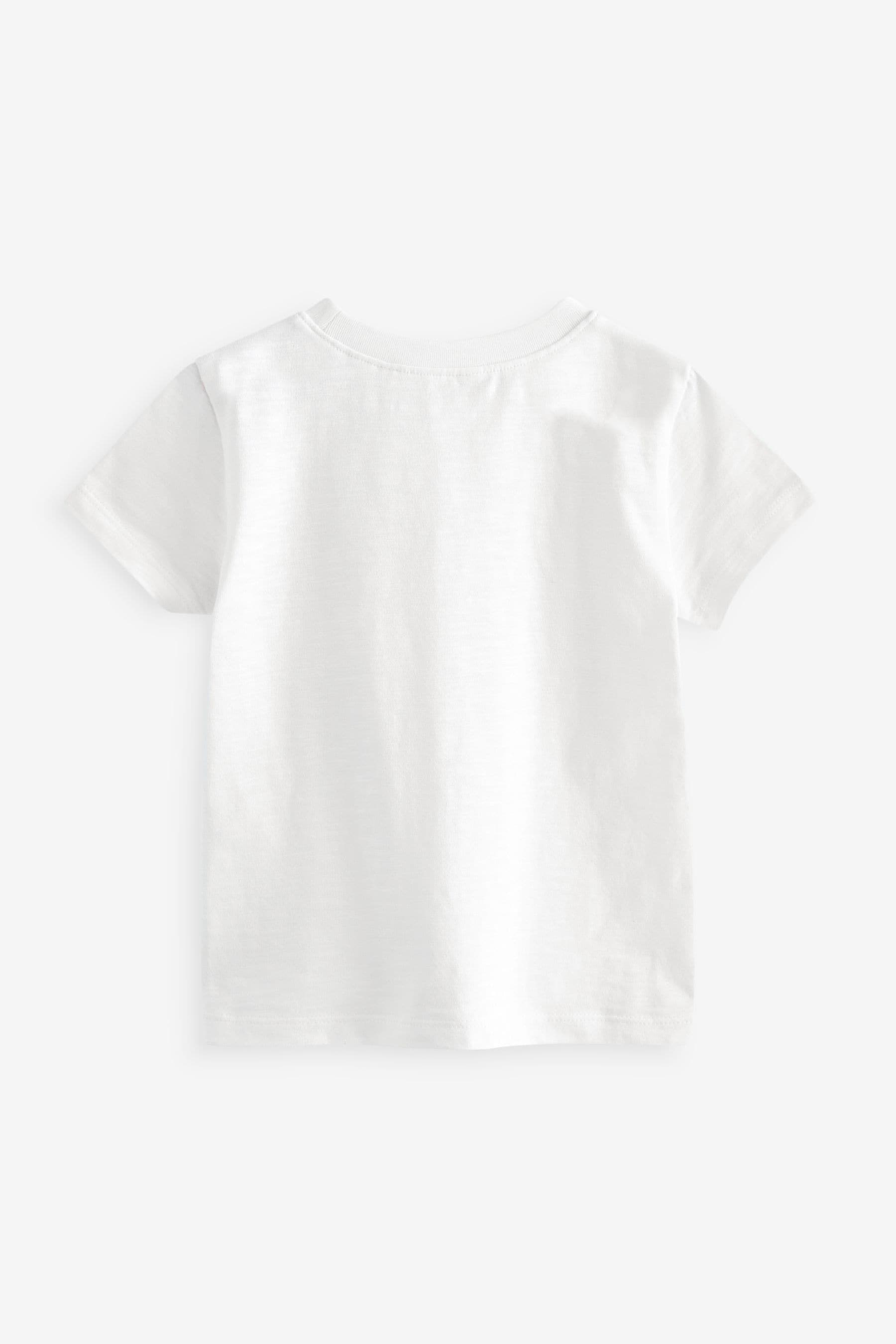 White Pretty Fairy Short Sleeve T-Shirt (3mths-7yrs)