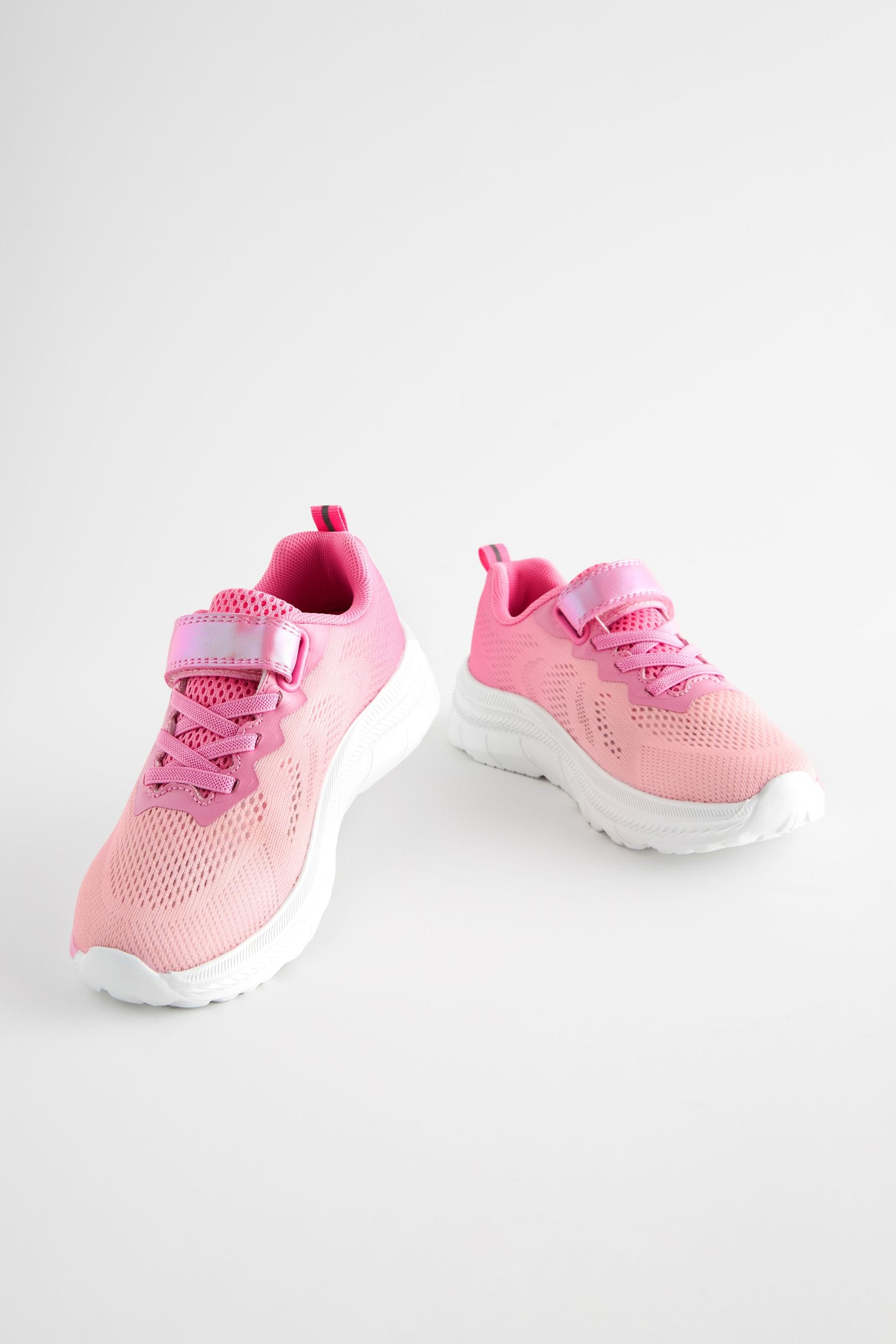 Pink Glitter School PE Trainers