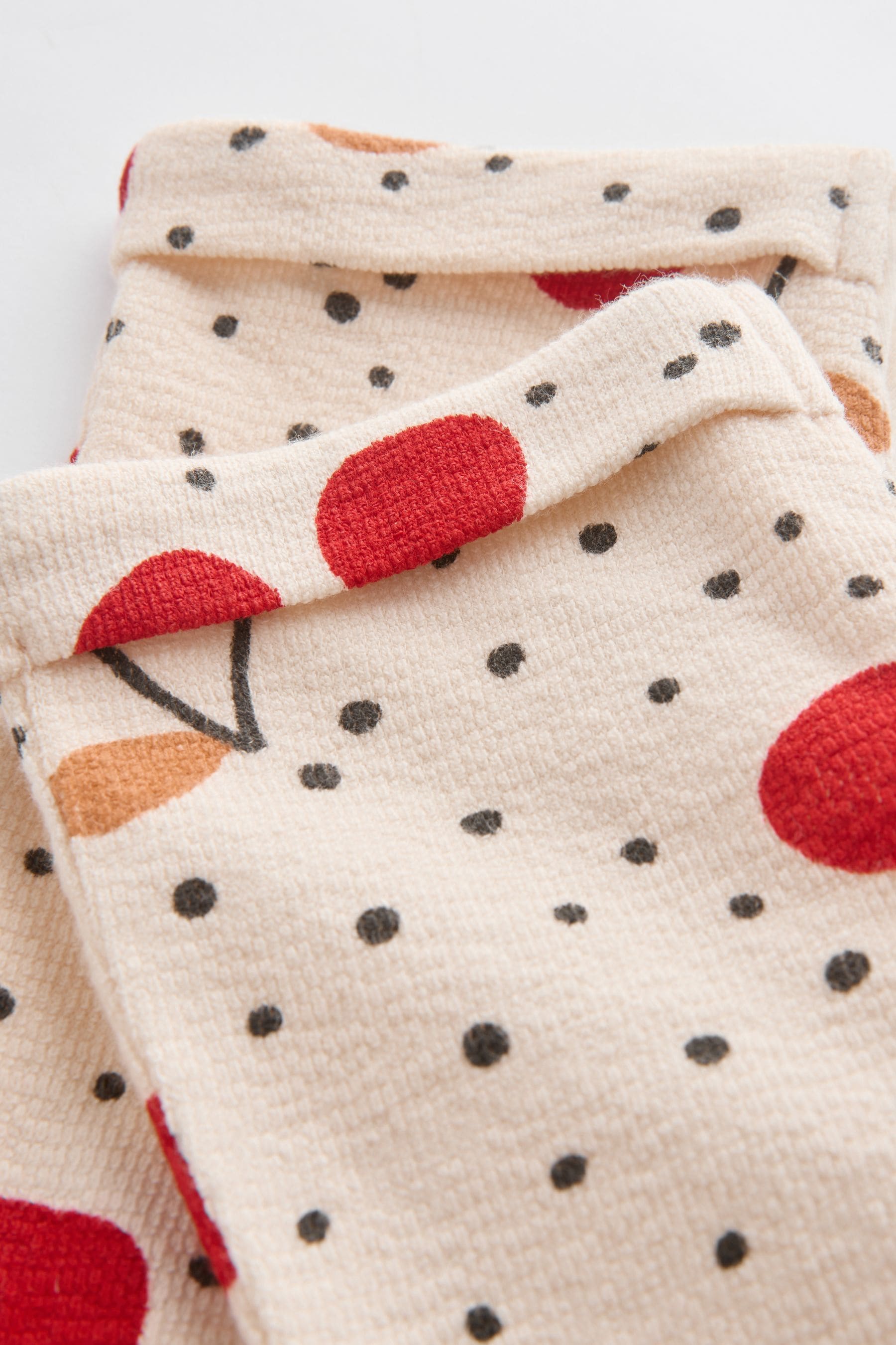 Cream Cherry Print Baby Jersey Dungarees & Long Sleeve 100% Cotton Bodysuit Set (0mths-2yrs)