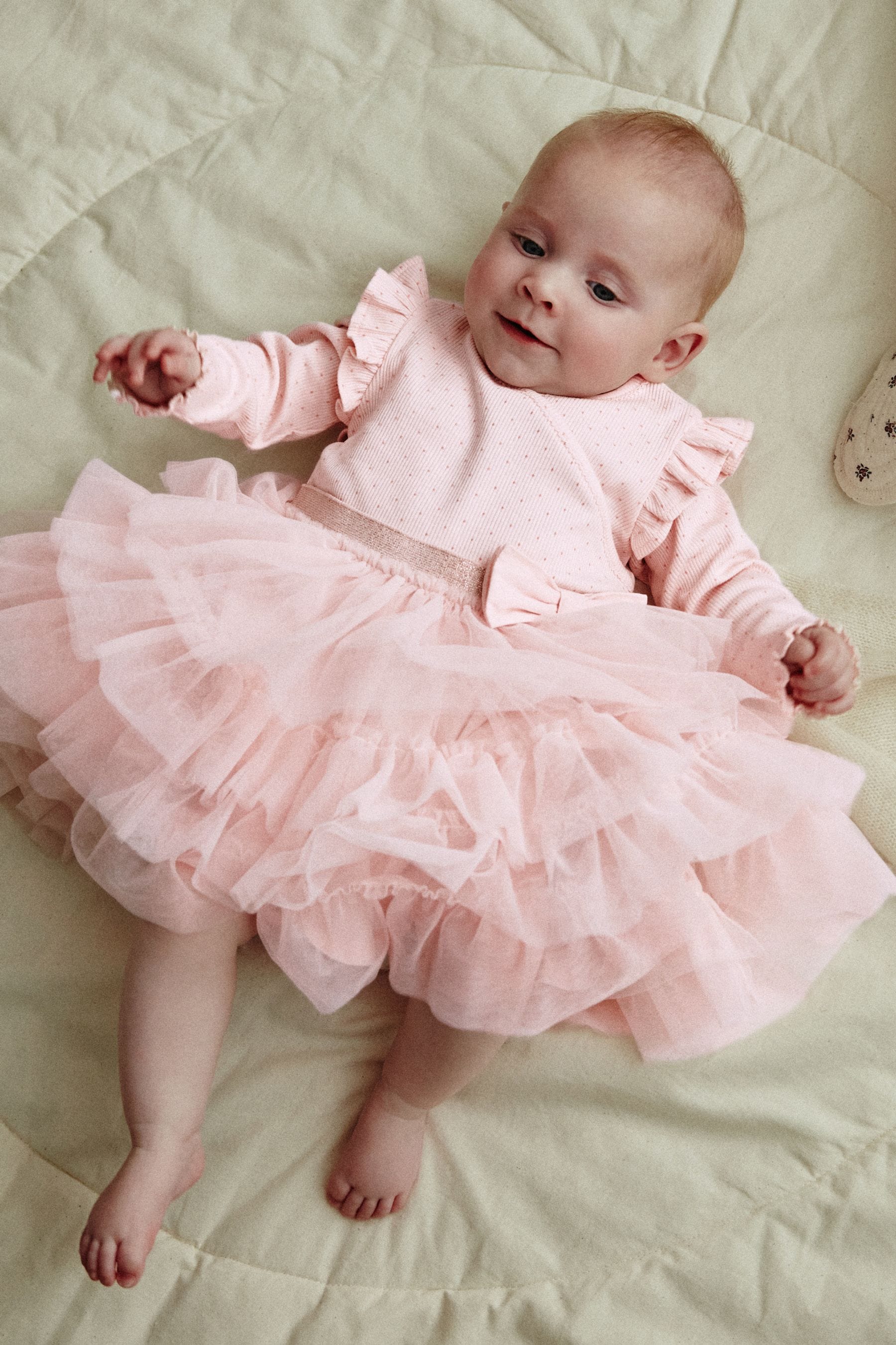 Pink Mesh Tutu Baby Dress (0mths-2yrs)