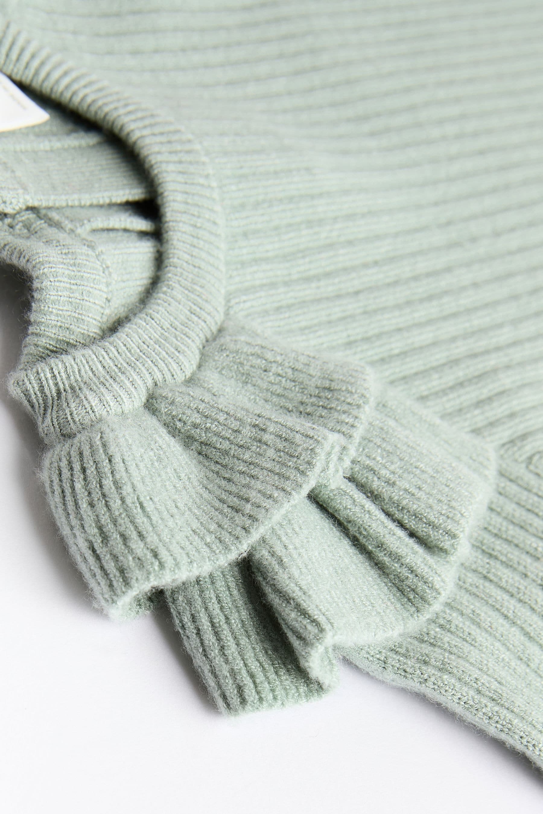 Sage Green Knitted Baby Jumper & Leggings Set (0mths-3yrs)