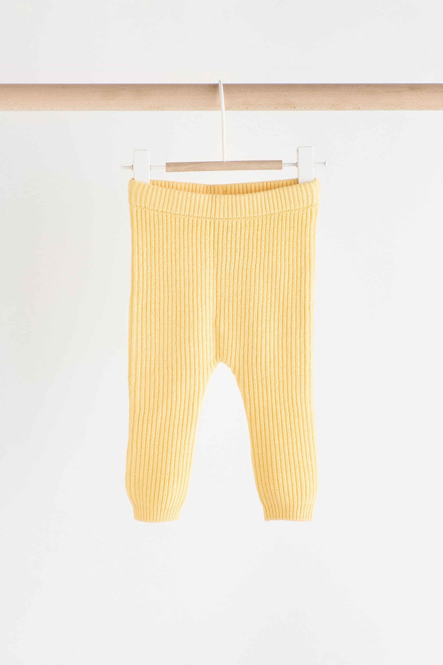 Yellow Knitted Baby Jumper & Leggings Set (0mths-2yrs)