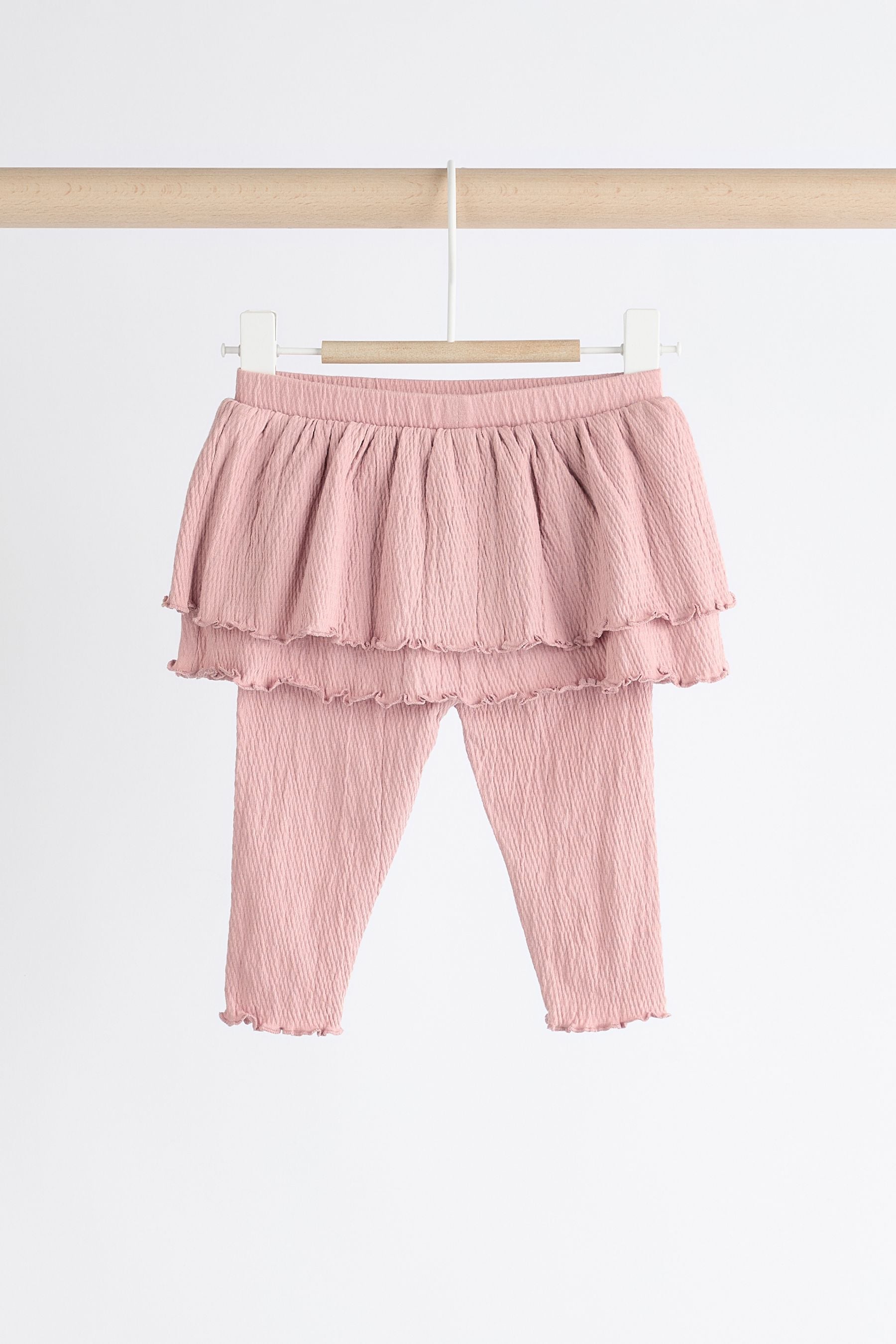 Pink/Cream Baby Tutu Leggings 2 Pack