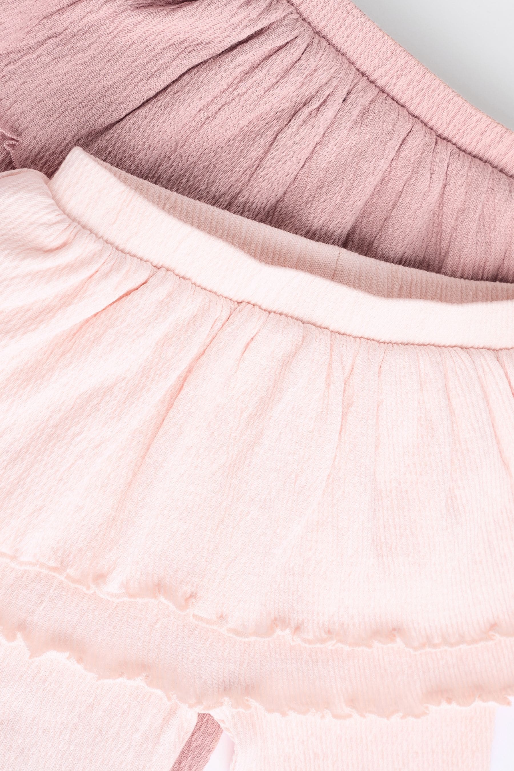 Pink/Cream Baby Tutu Leggings 2 Pack