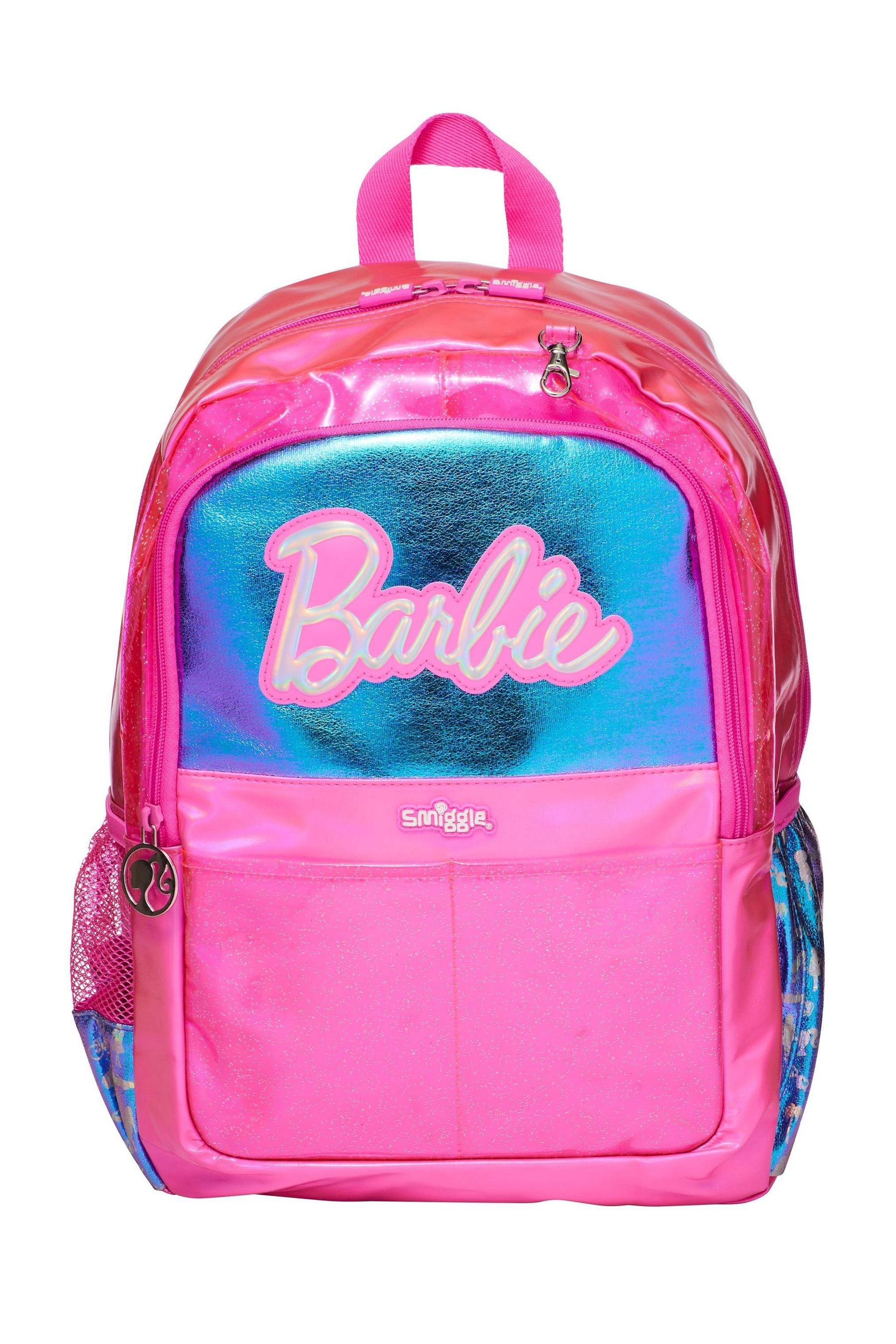 Smiggle Pink Barbie Play and Go Classic Backpack