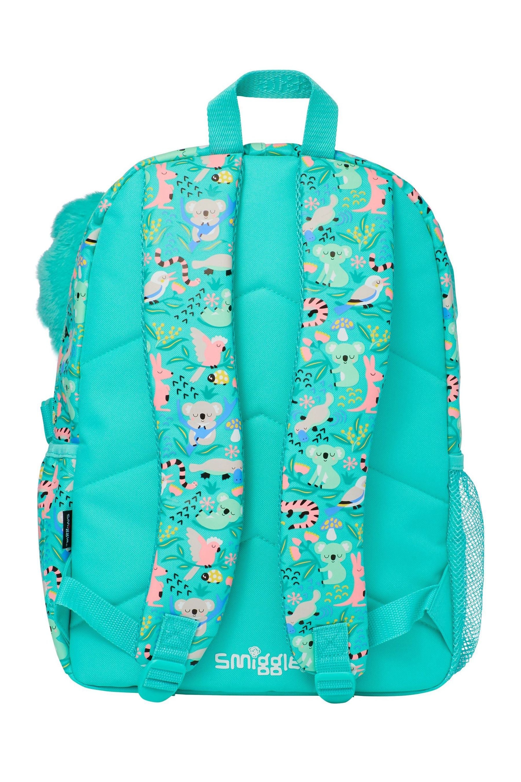 Smiggle Blue Hi There Classic Attach Backpack