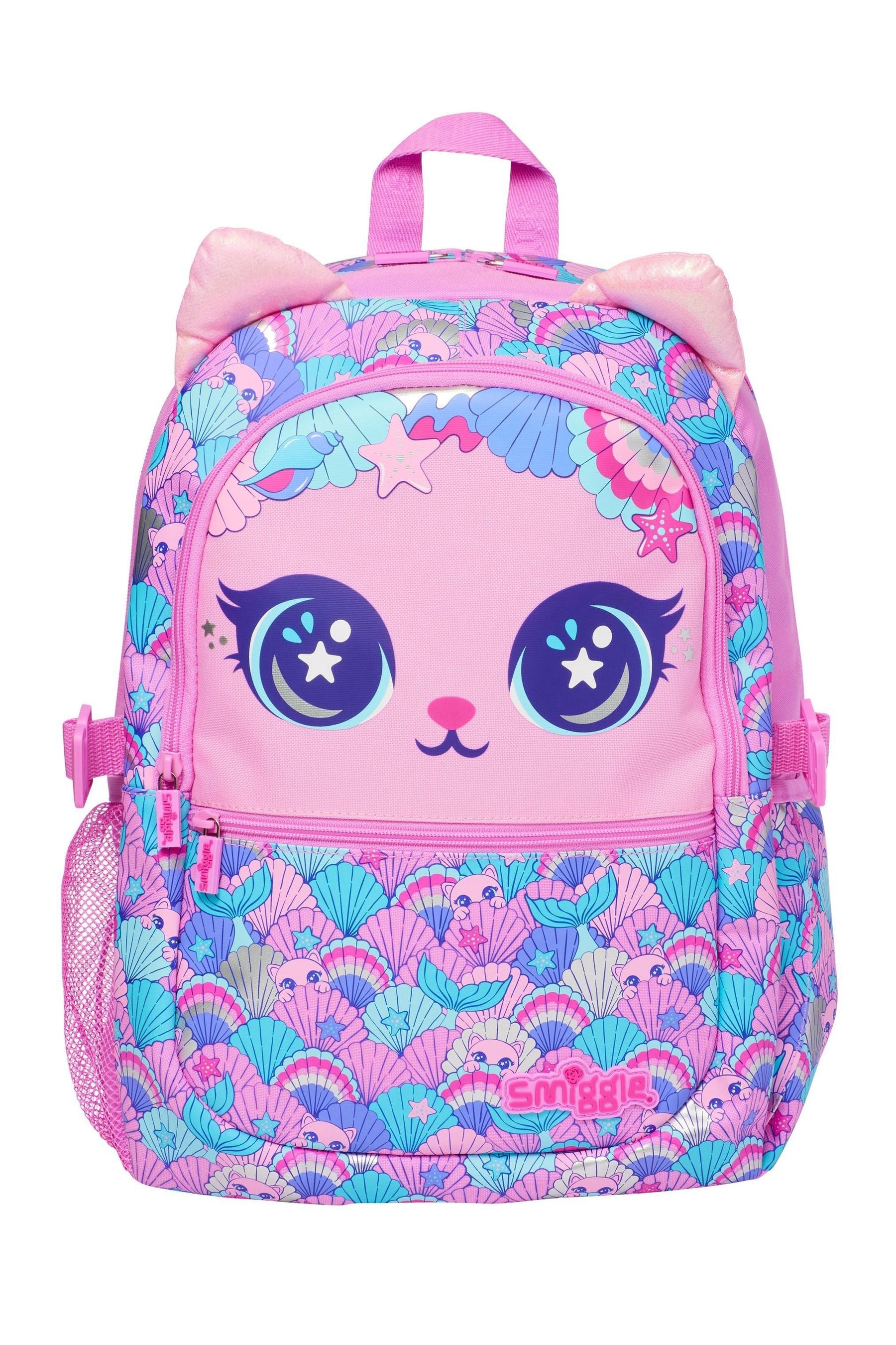 Smiggle Pink Hi There Classic Attach Backpack