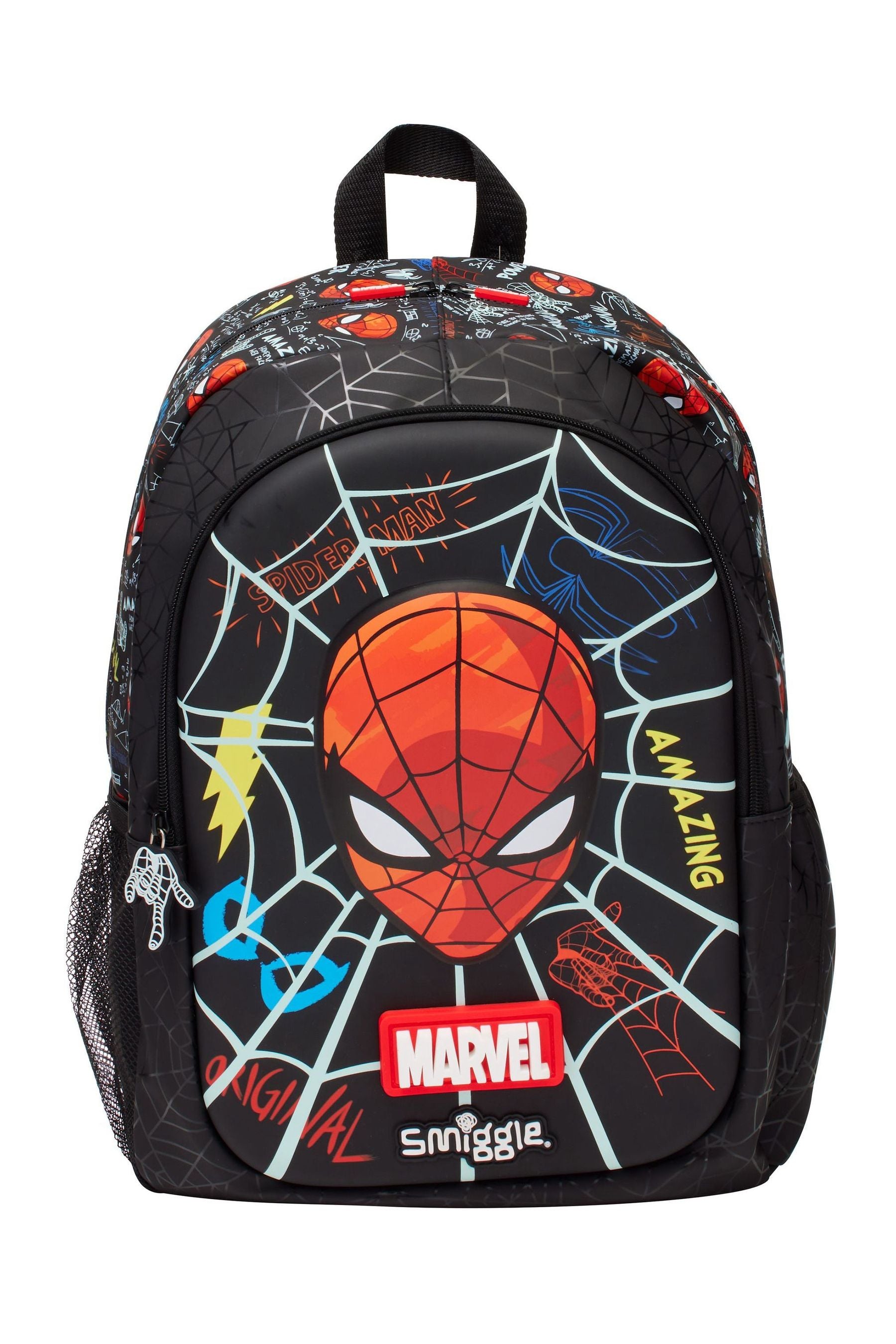 Smiggle Black Spider-Man Classic Backpack