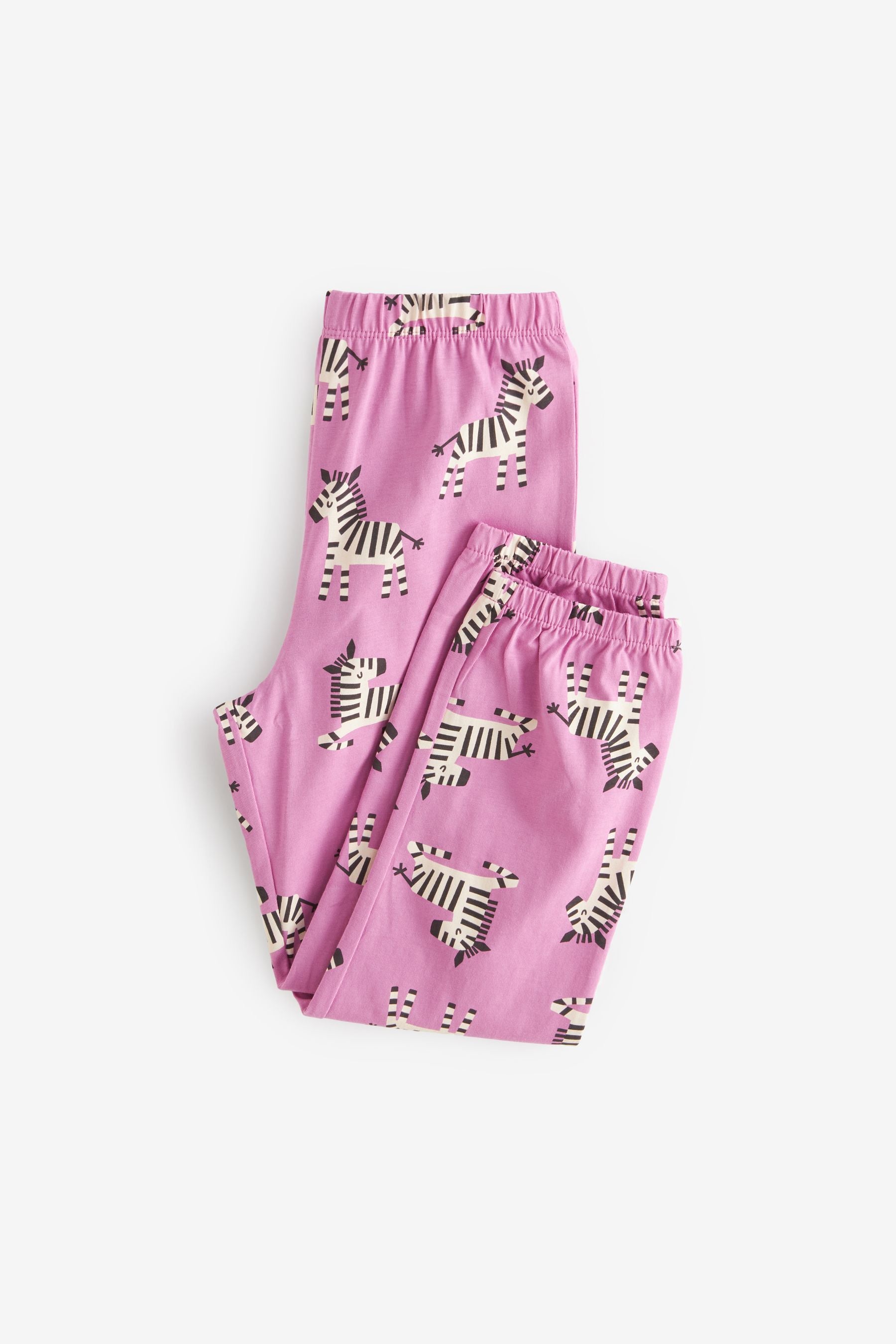 Purple Zebra Joggers Pyjamas 3 Pack (3-16yrs)