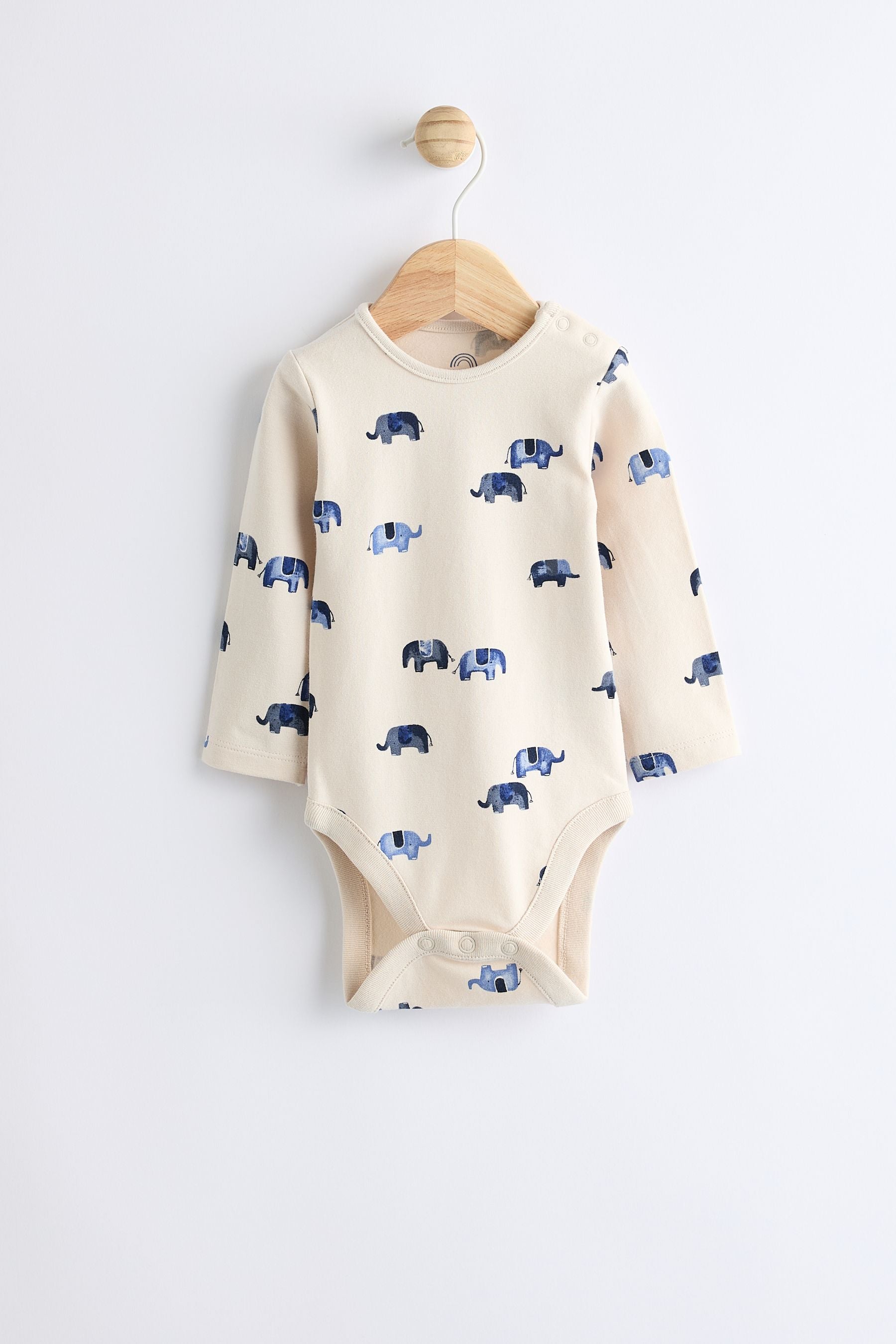 Blue Elephant Baby Denim Dungarees and Bodysuit Set (0mths-2yrs)