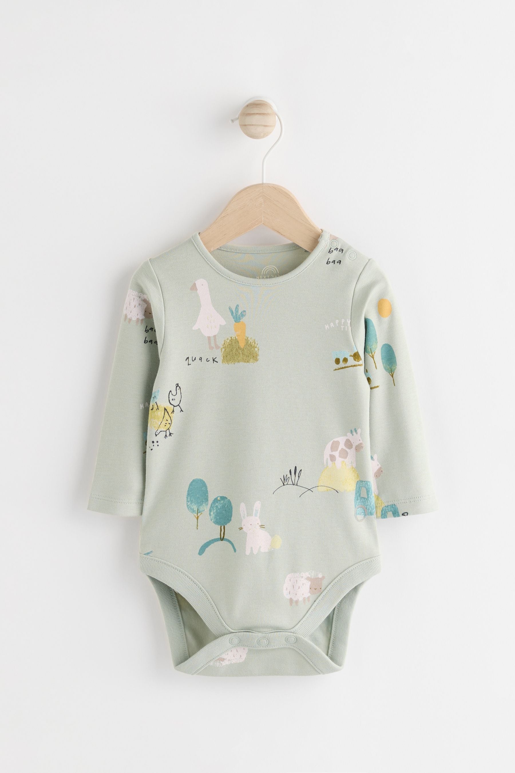 Green Farm Baby Twill Dungarees and Bodysuit Set (0mths-2yrs)