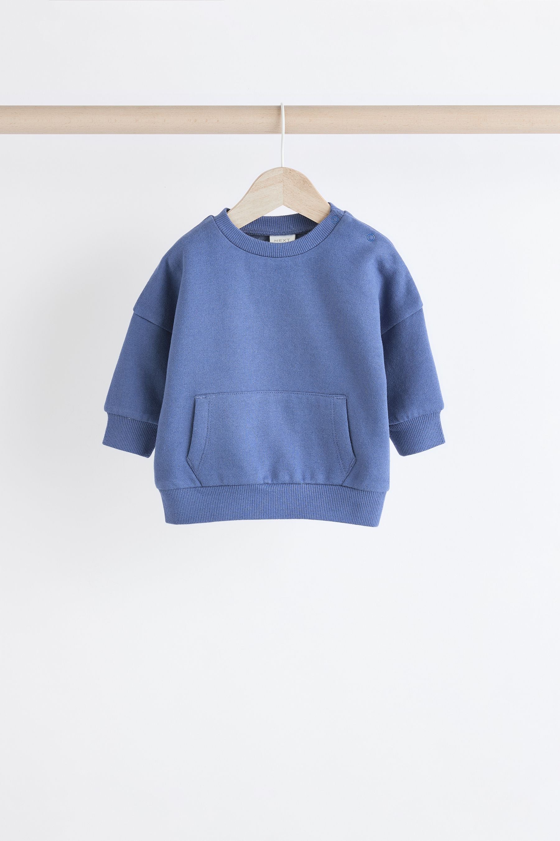 Blue Baby Sweatshirt and Joggers Set 6 Pack