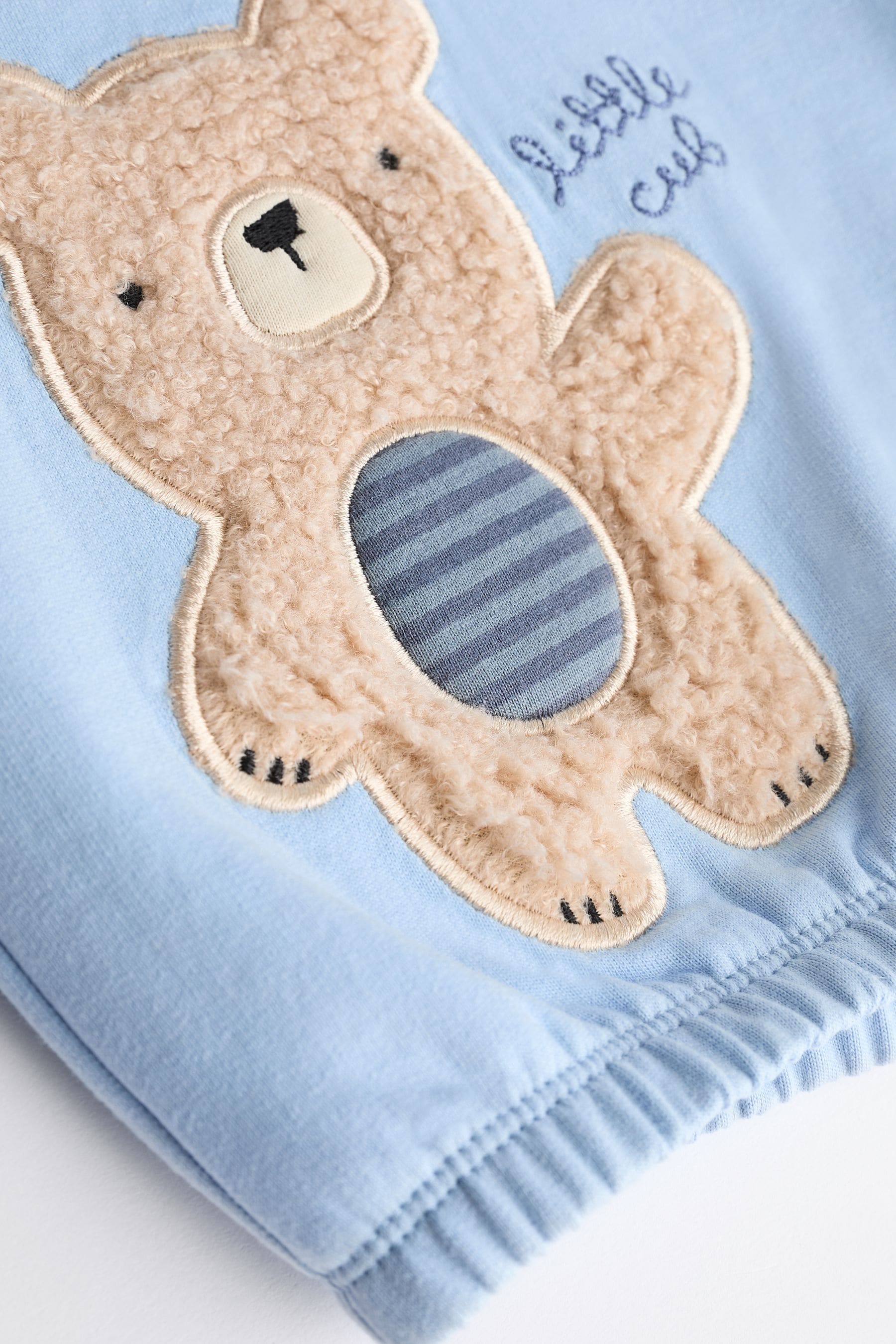 Blue Bear Sweatshirt And Leggings Baby Set