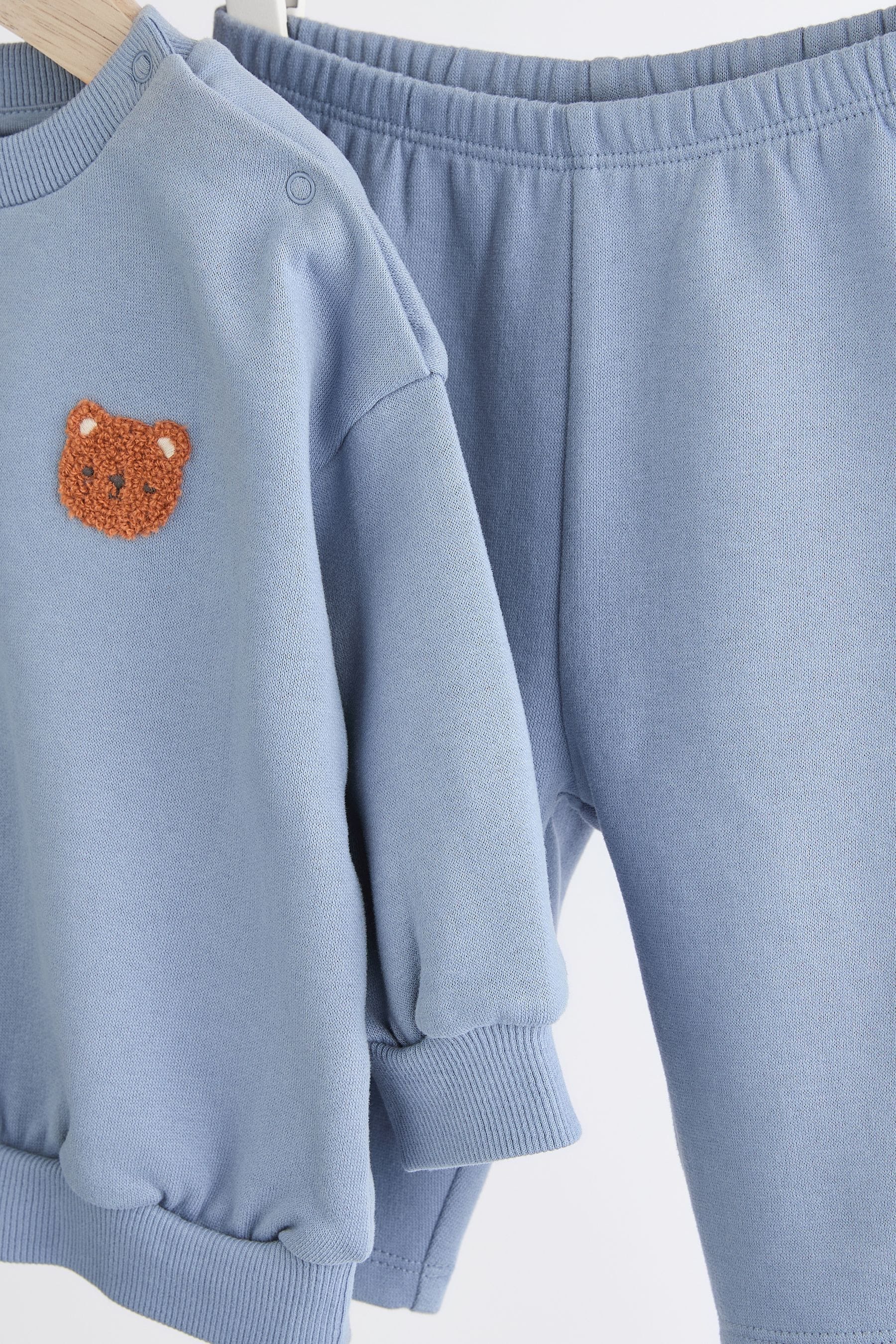 Blue Bear Baby Sweatshirt and Joggers Set