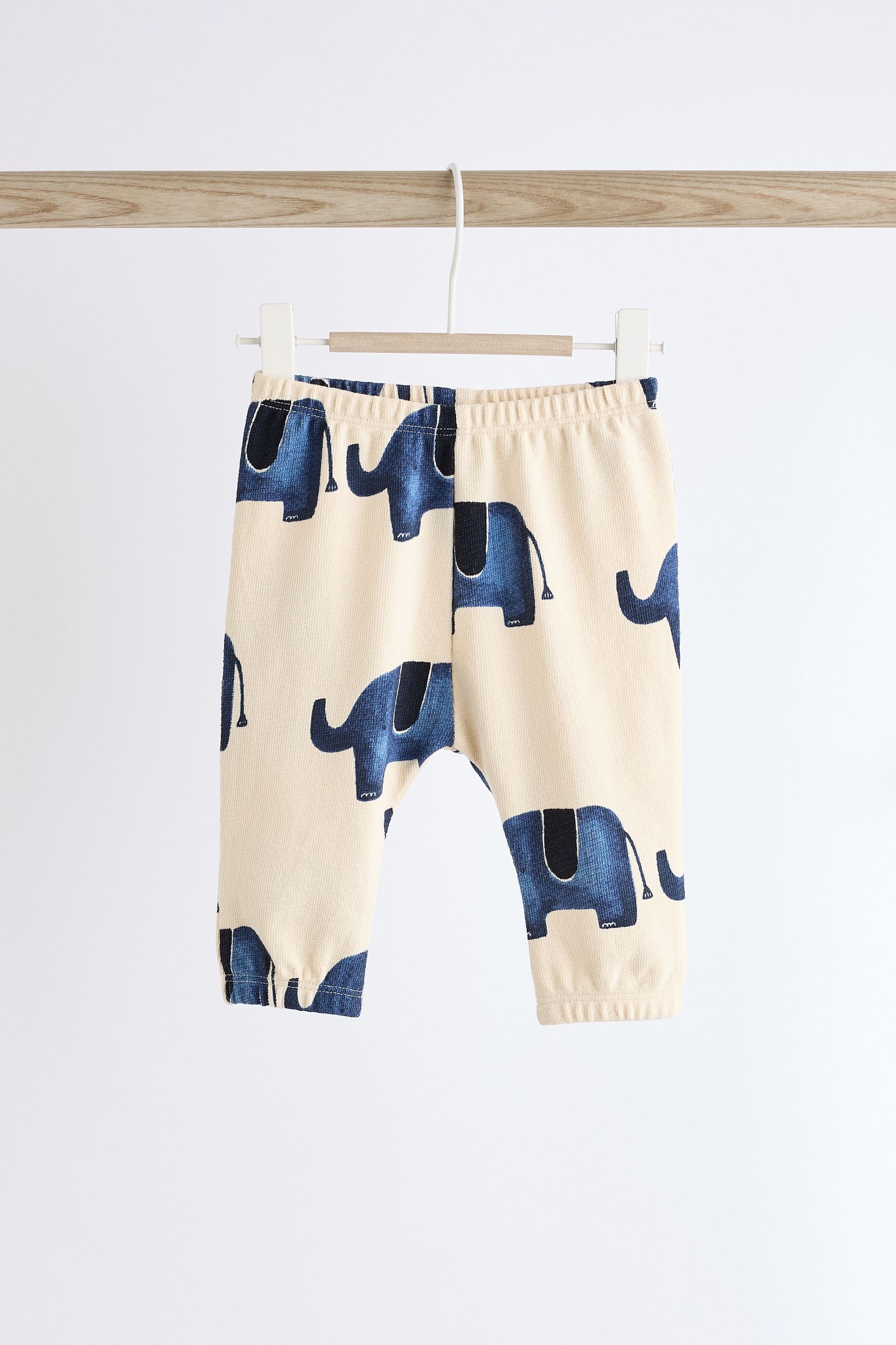 Blue Elephant Sweatshirt and Joggers Baby Set