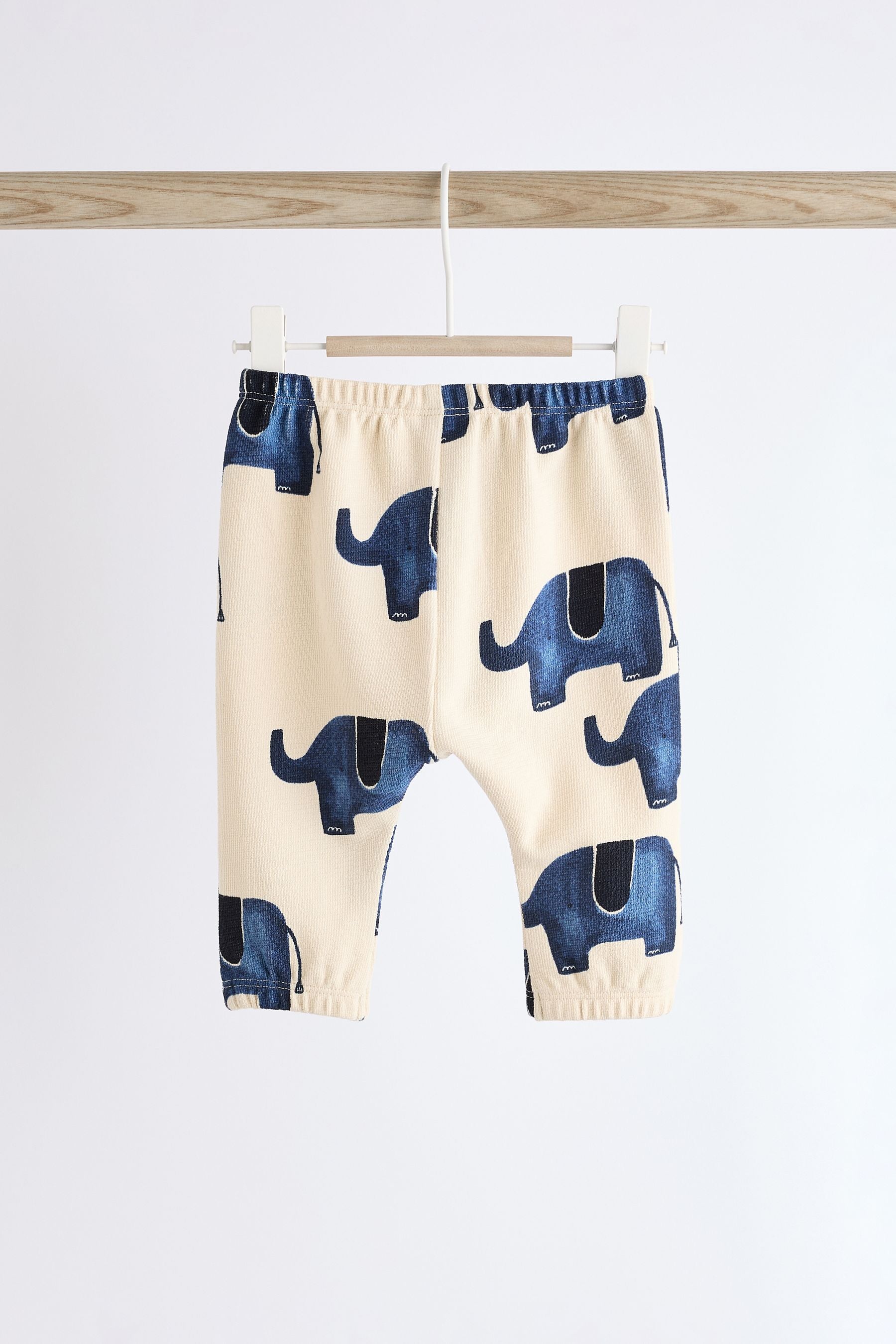 Blue Elephant Sweatshirt and Joggers Baby Set