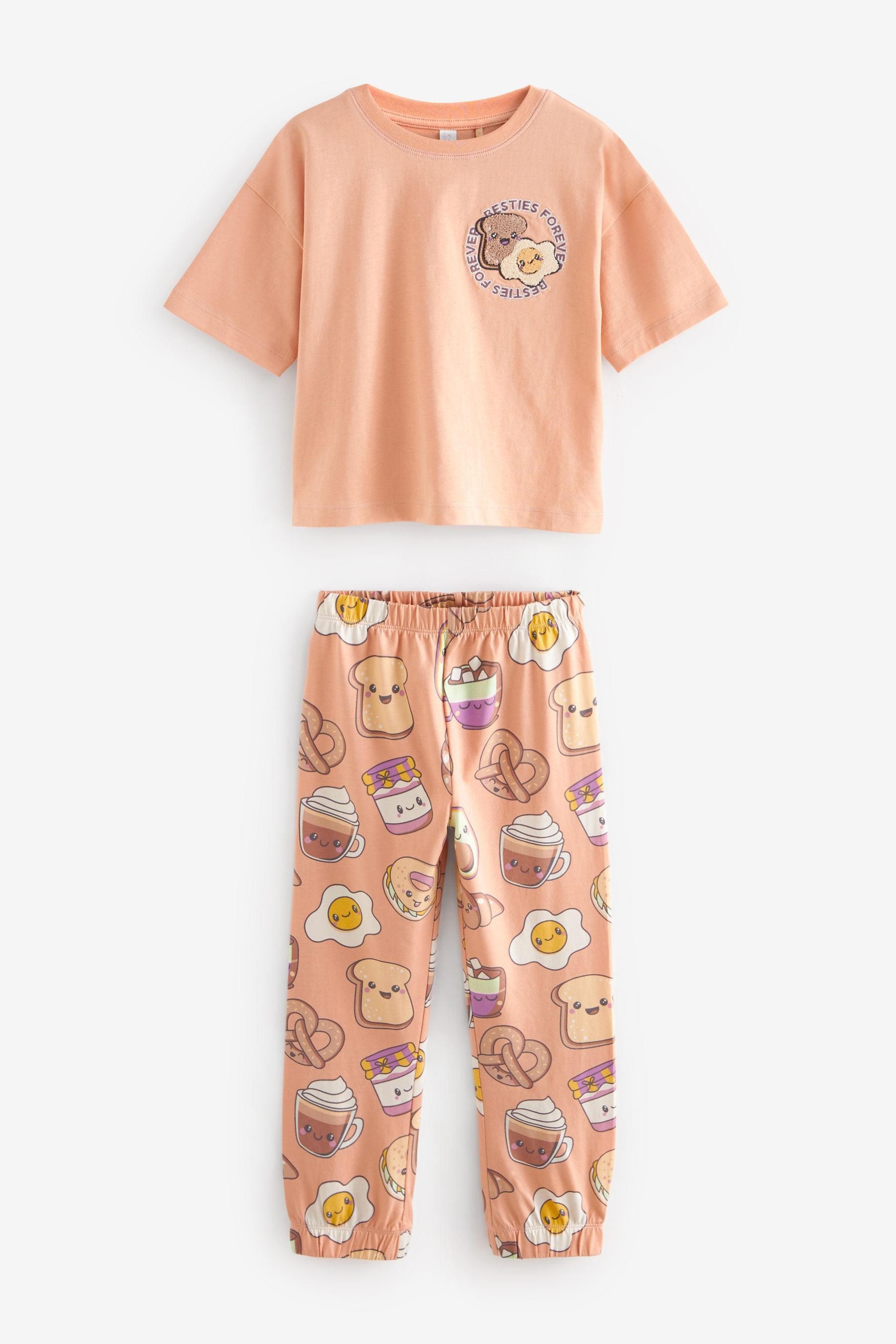 Pastel 100% Cotton Character Joggers Pyjamas 3 Pack (3-16yrs)