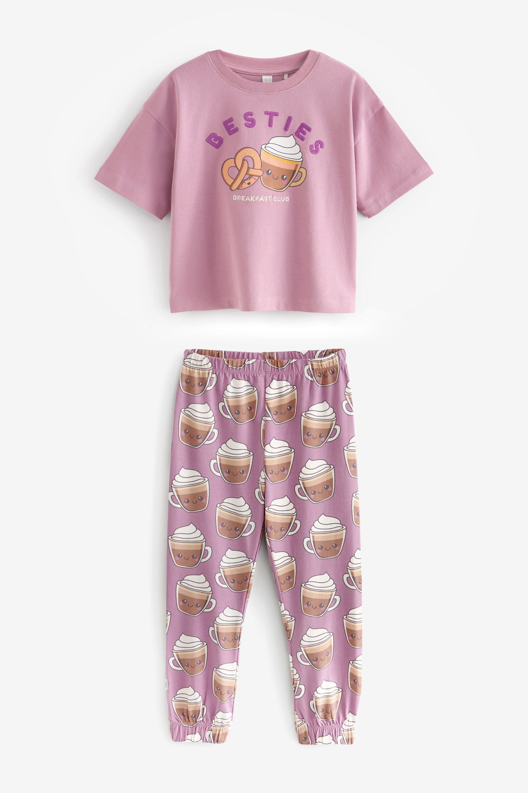 Pastel 100% Cotton Character Joggers Pyjamas 3 Pack (3-16yrs)