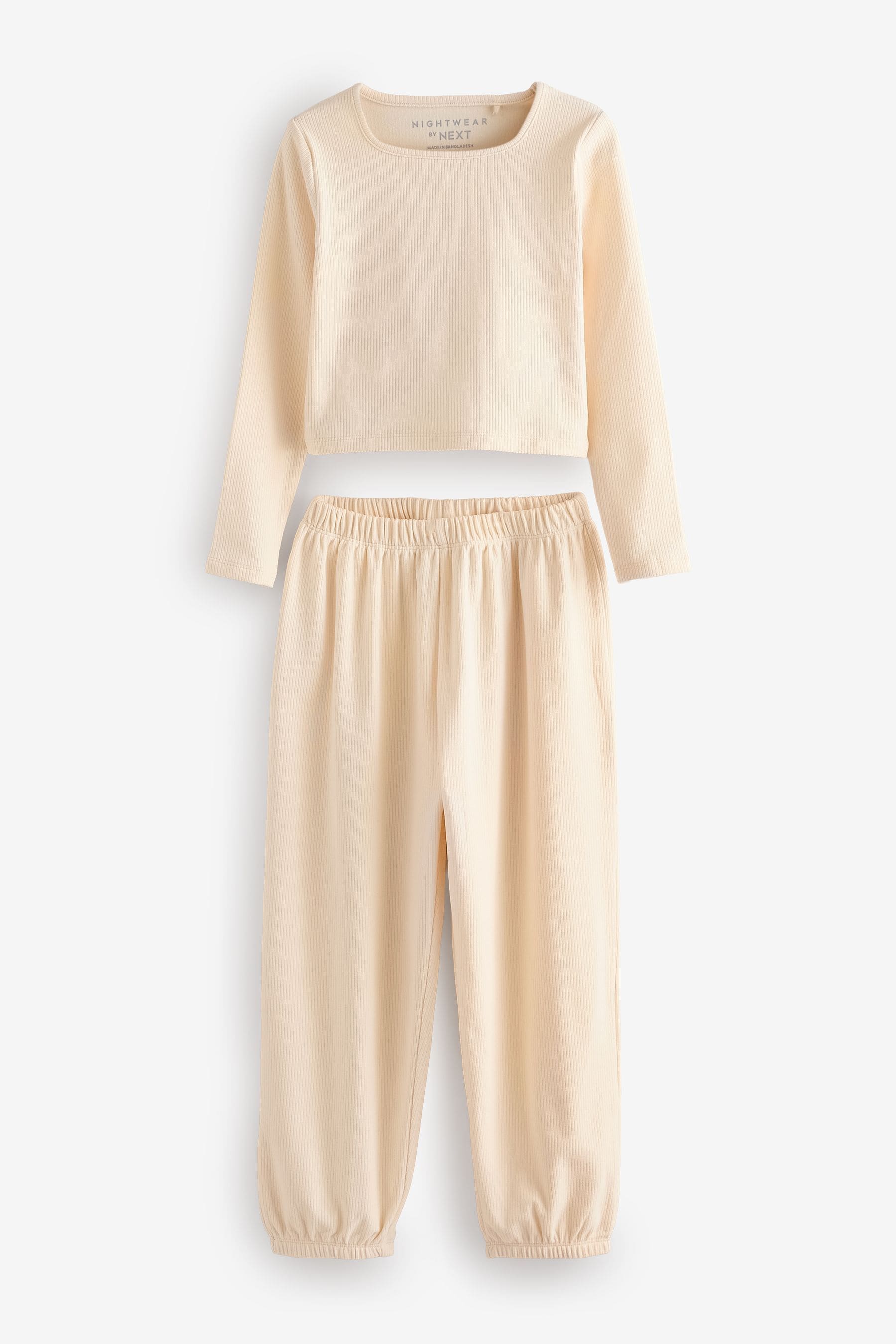 Cream Jogger Pyjamas 1 Pack (6-16yrs)