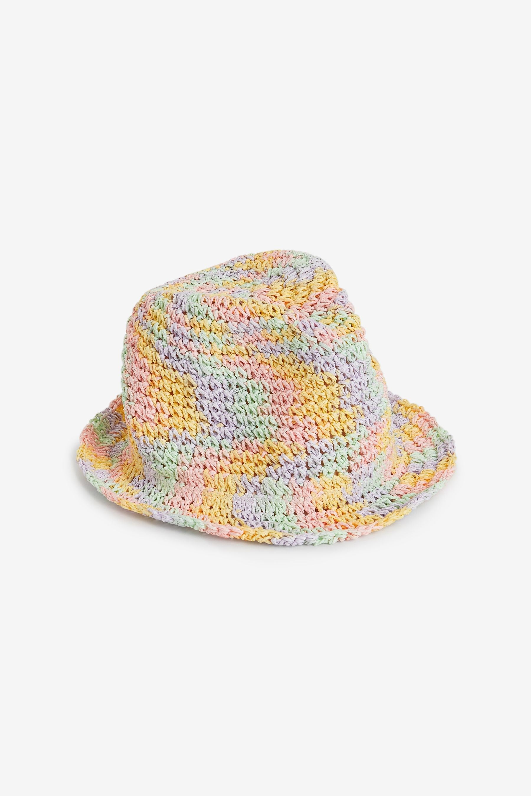 Multi Pastel Trilby Hat (3mths-10yrs)