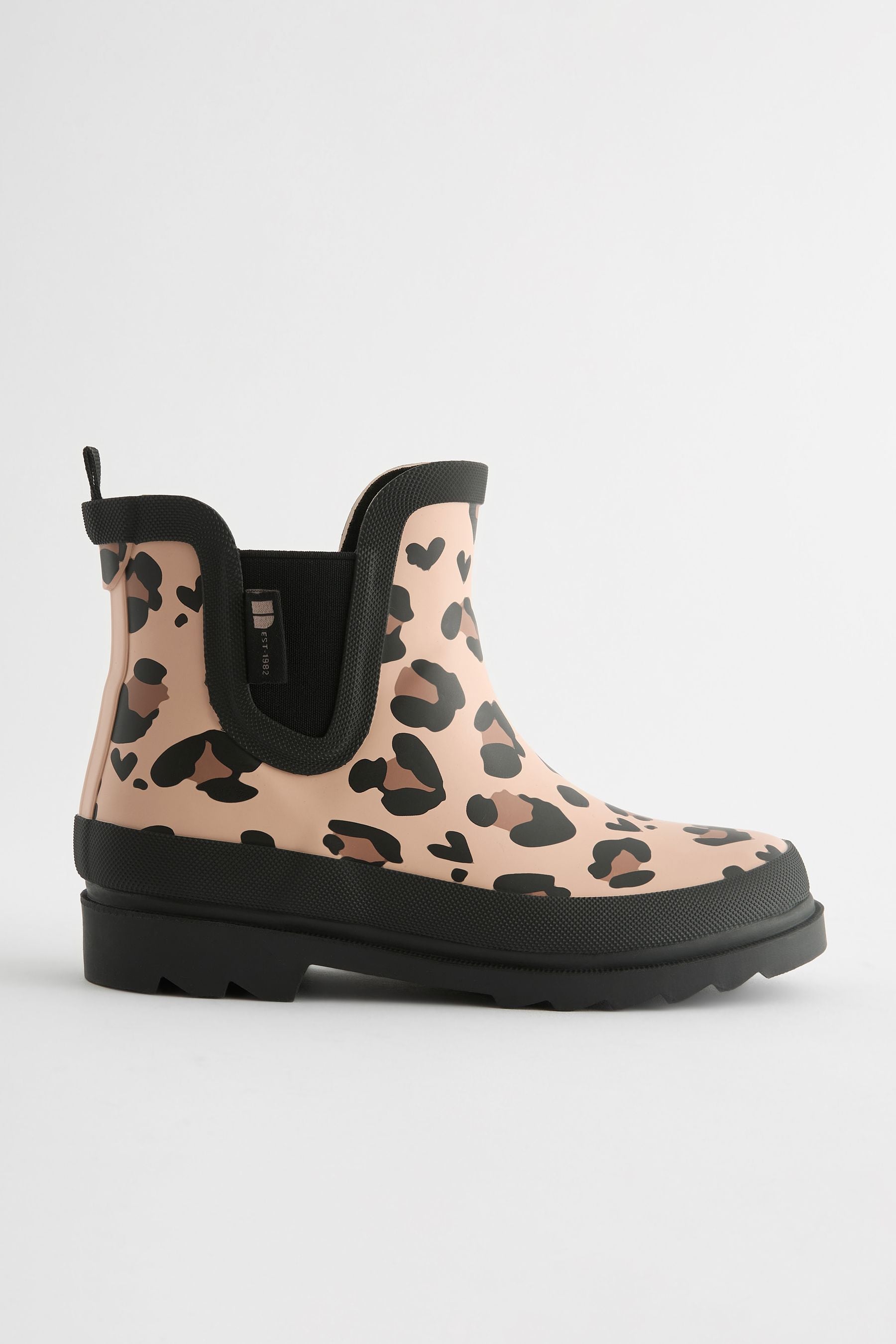 Animal Print Chelsea Wellies