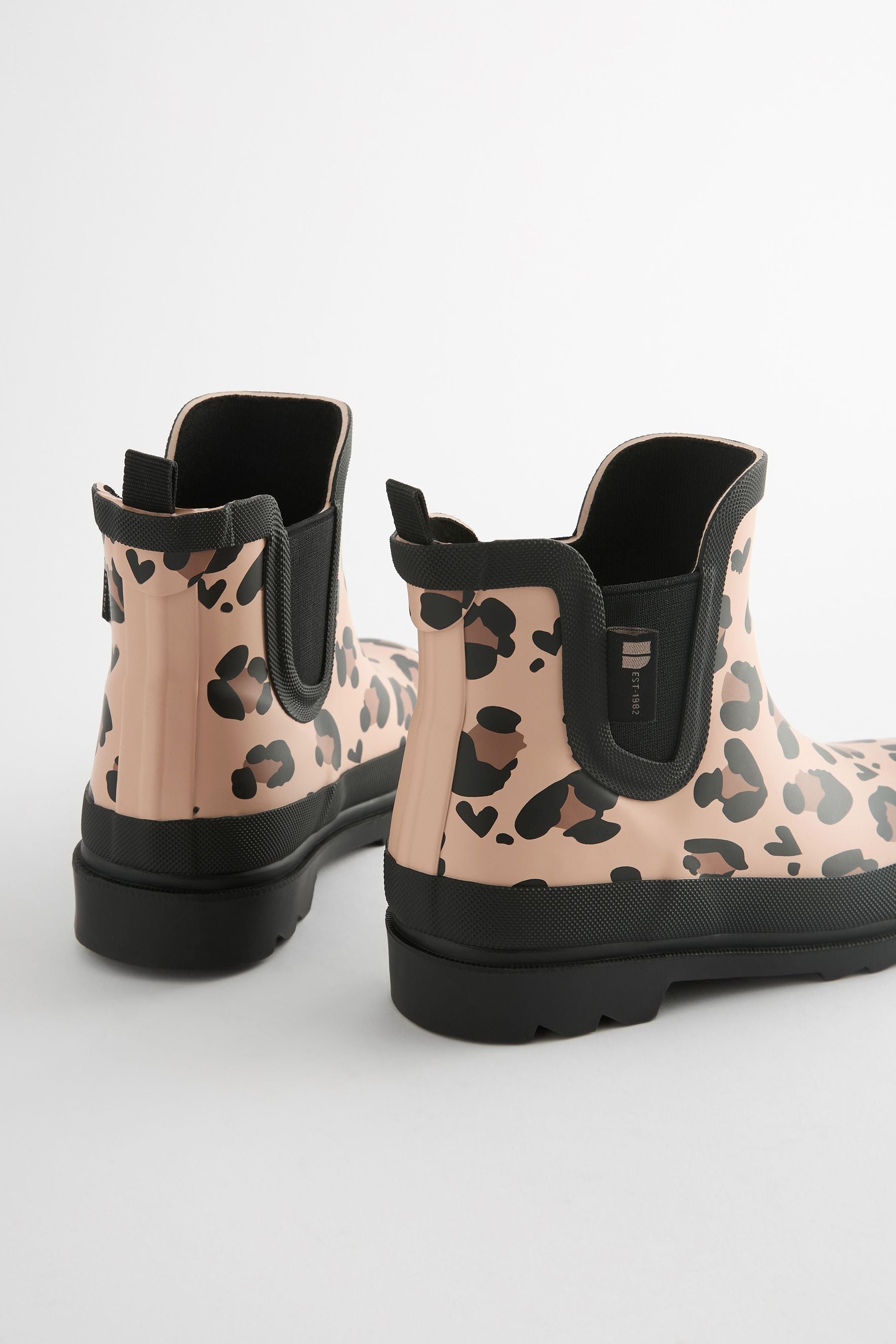 Animal Print Chelsea Wellies