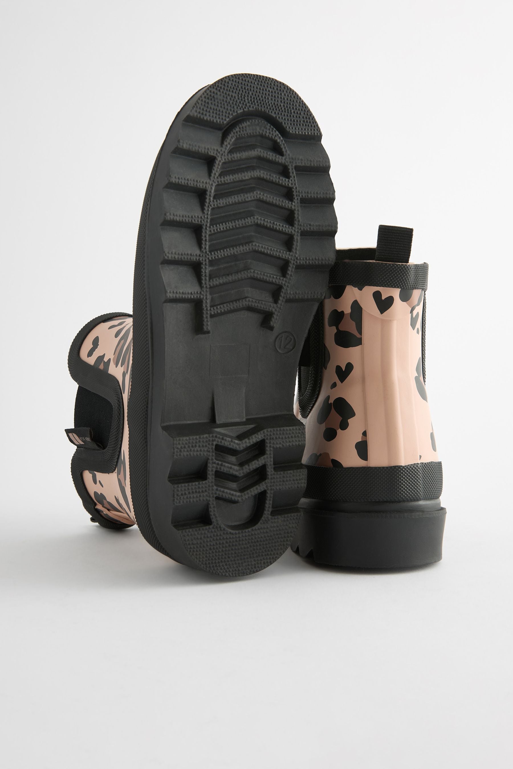 Animal Print Chelsea Wellies